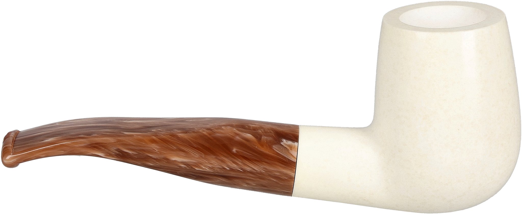 White Pipes Meerschaum Billiard_05