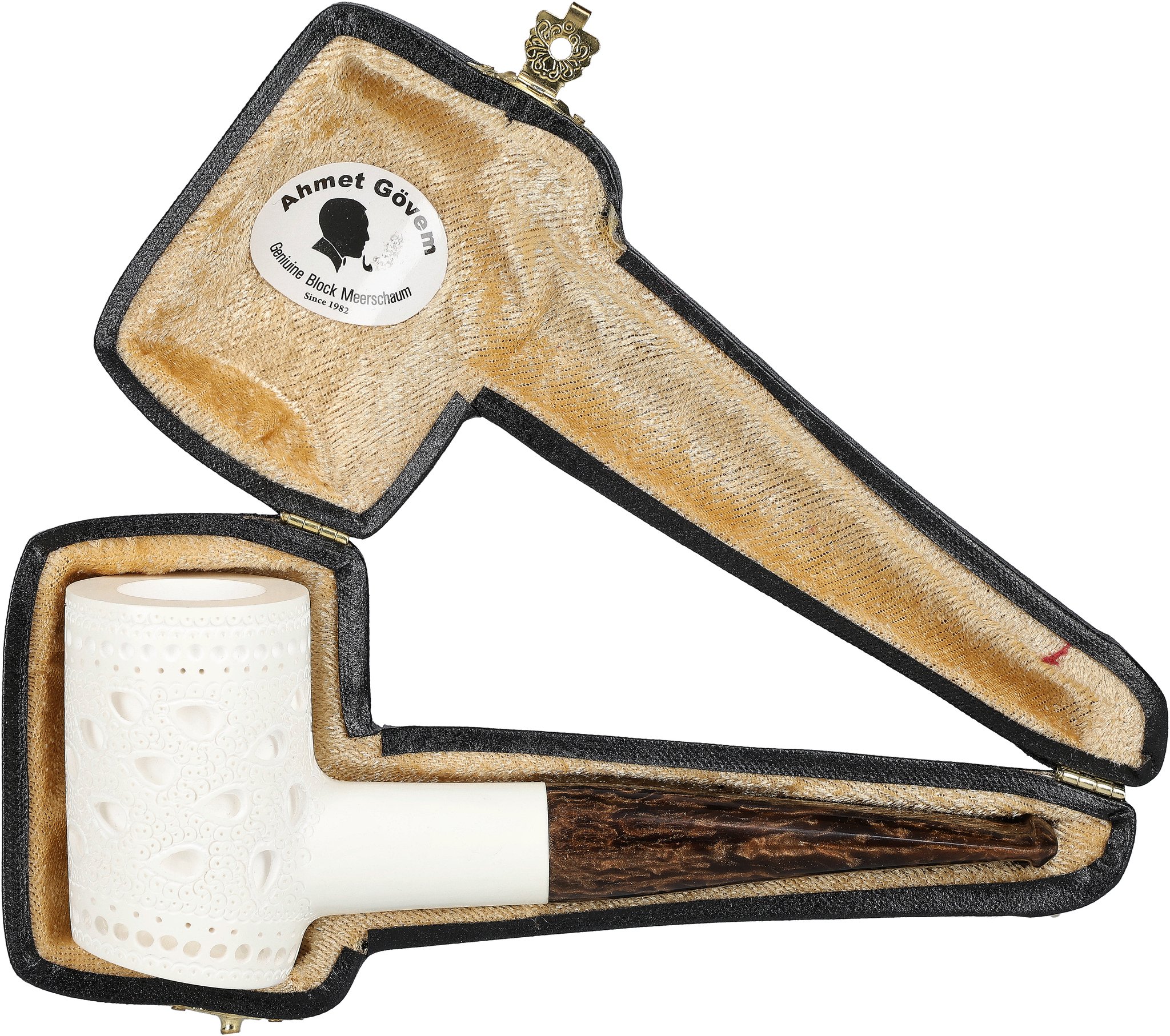 White Pipes Meerschaum Poker_07