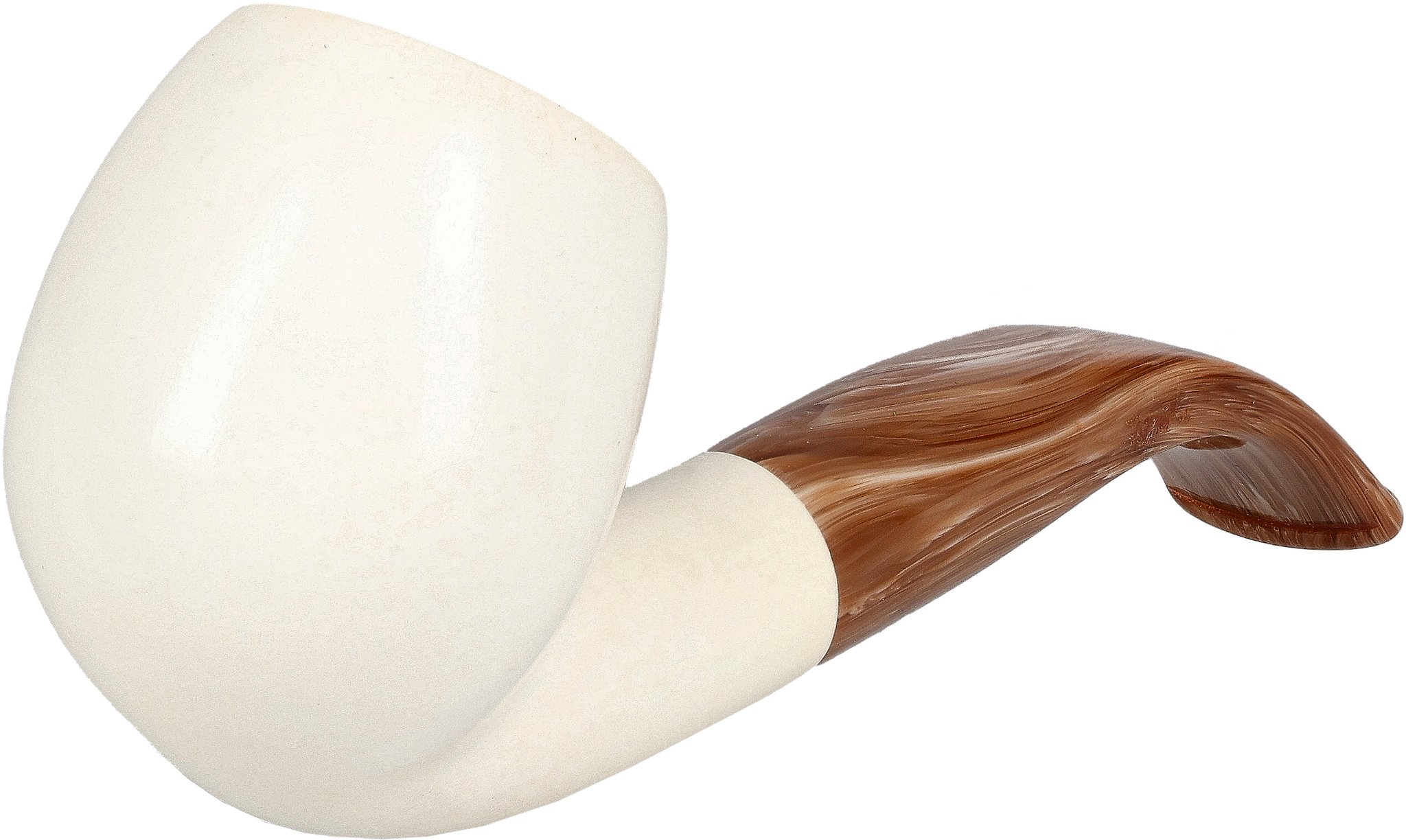White Pipes Meerschaum Apple_03