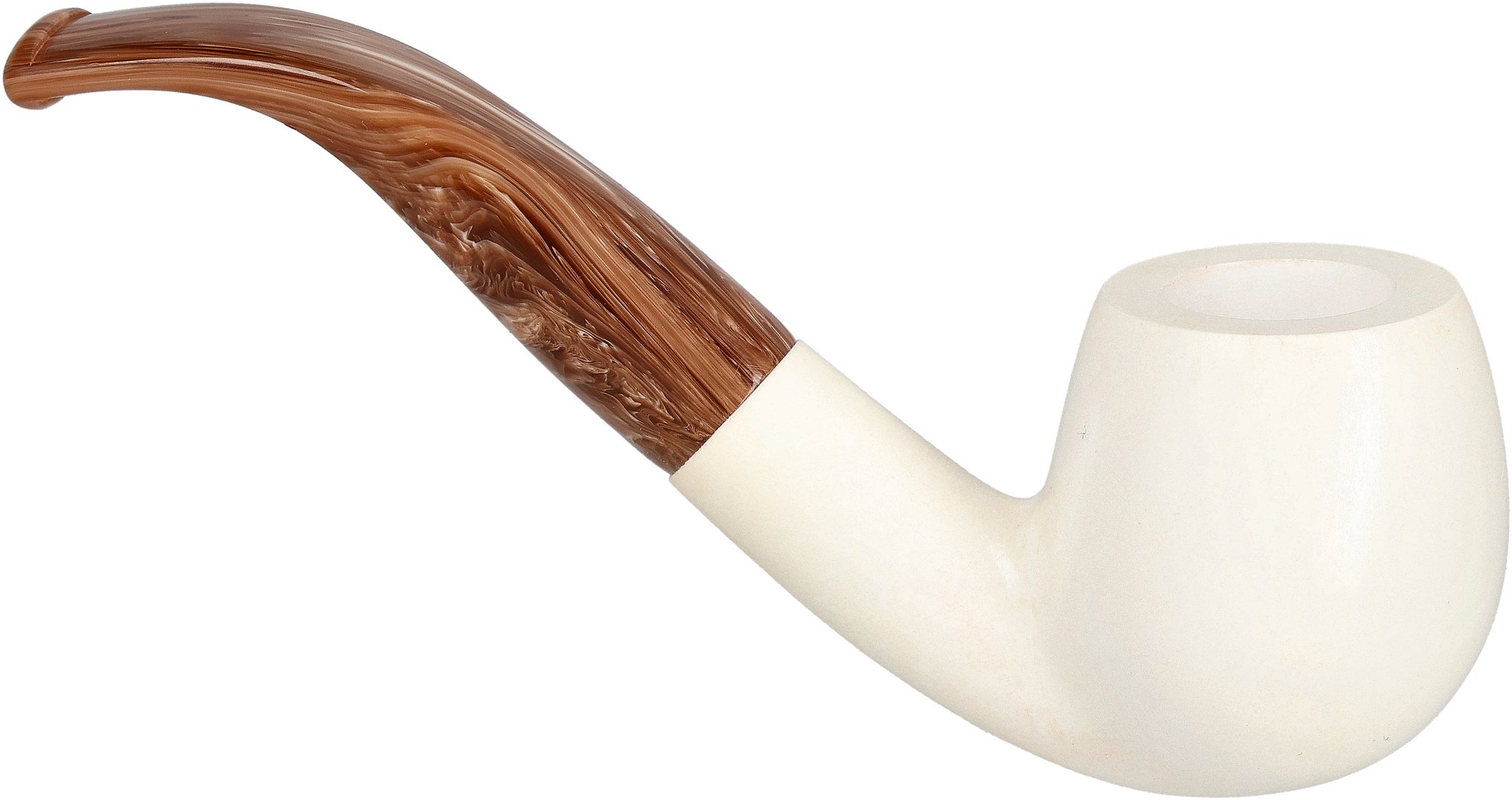 White Pipes Meerschaum Apple_05