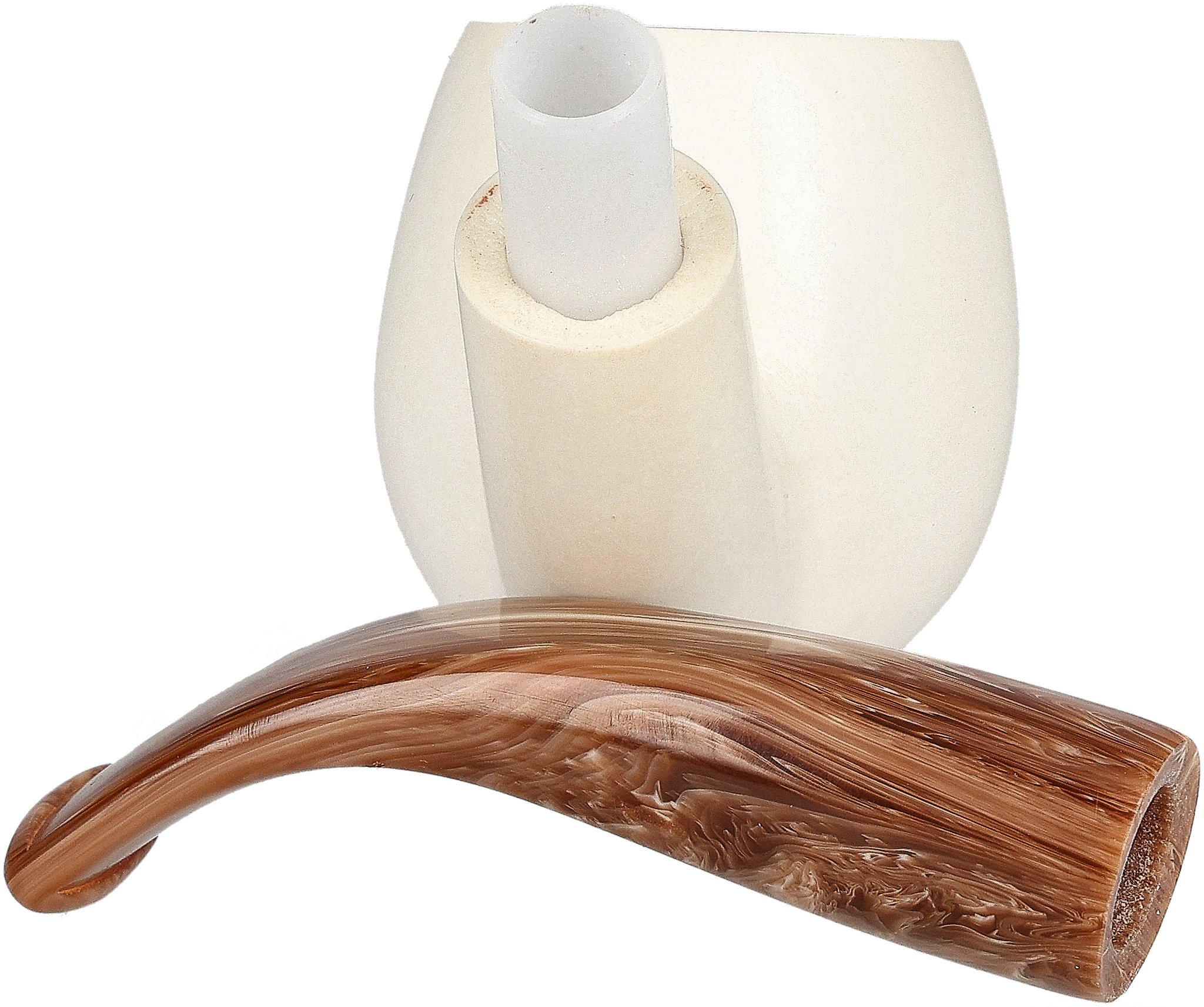 White Pipes Meerschaum Apple_06