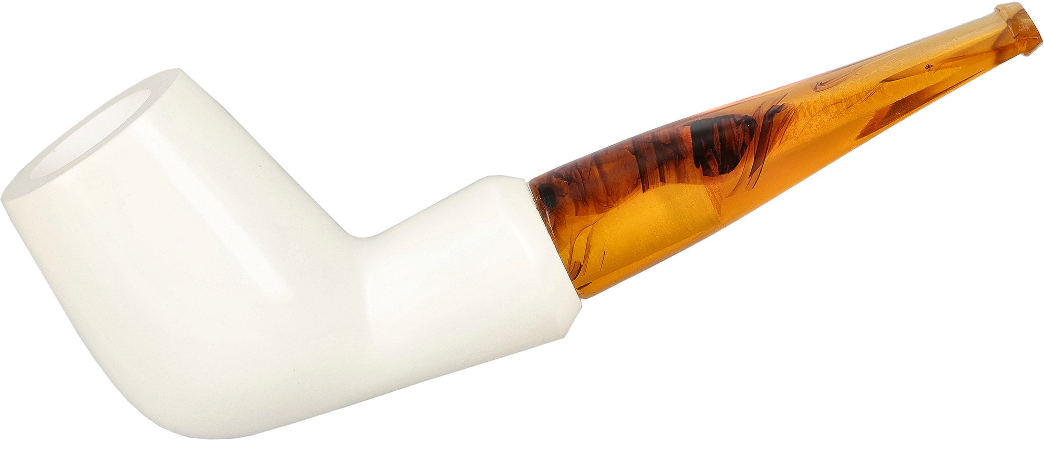 White Pipes Meerschaum Apple_01