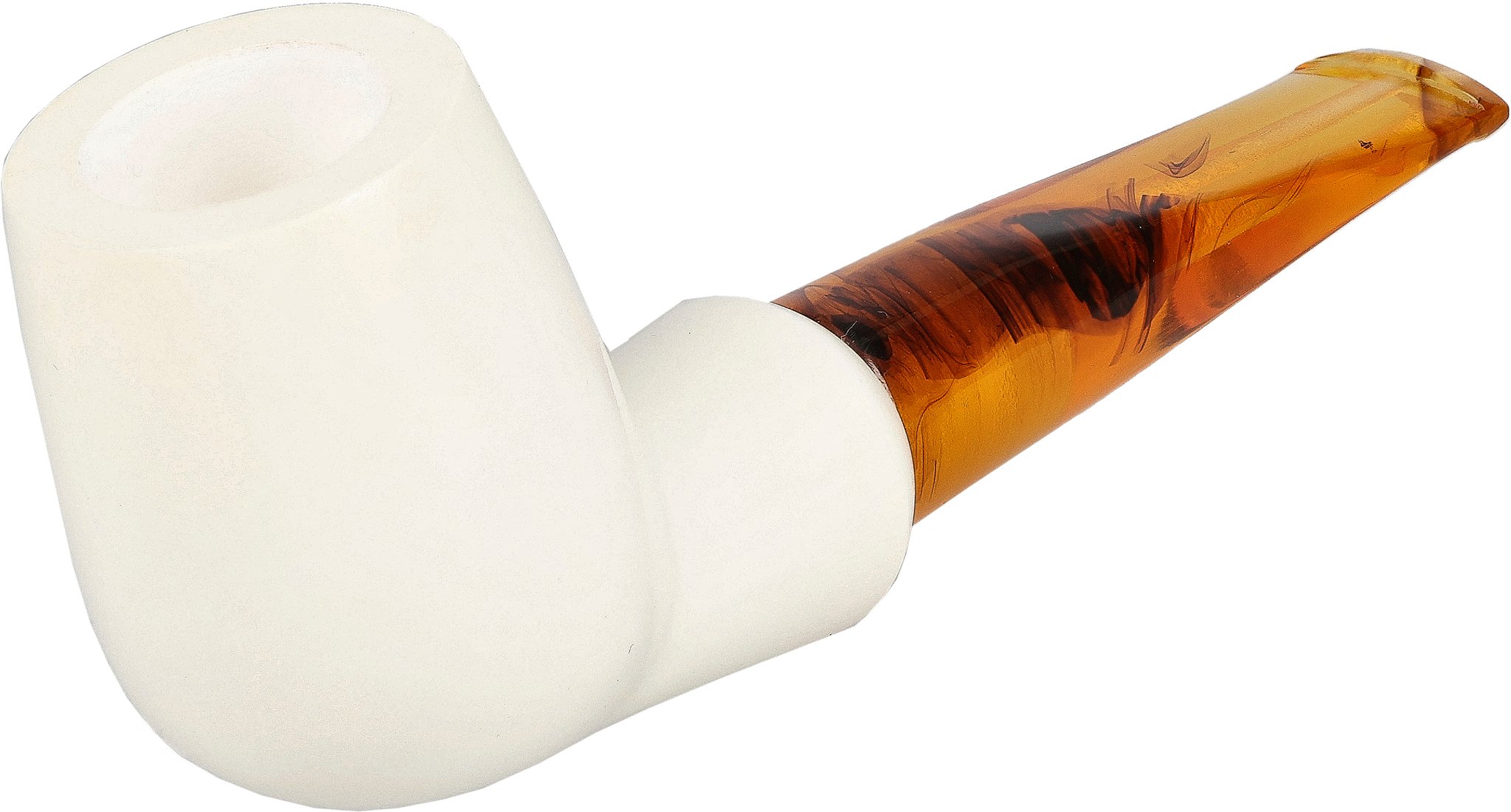 White Pipes Meerschaum Apple_03