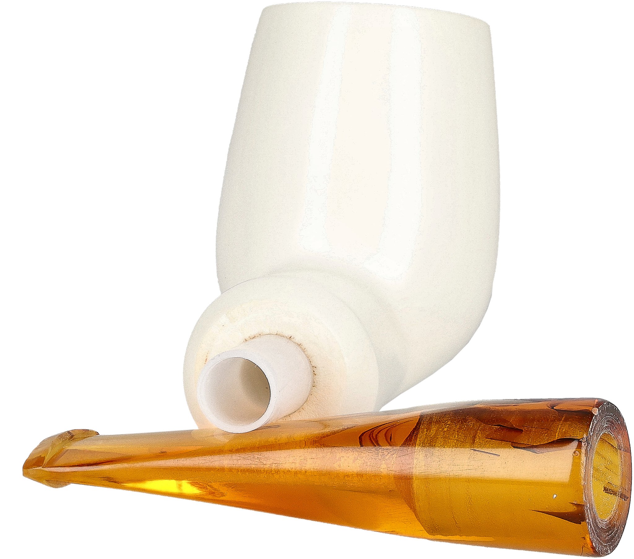 White Pipes Meerschaum Apple_06
