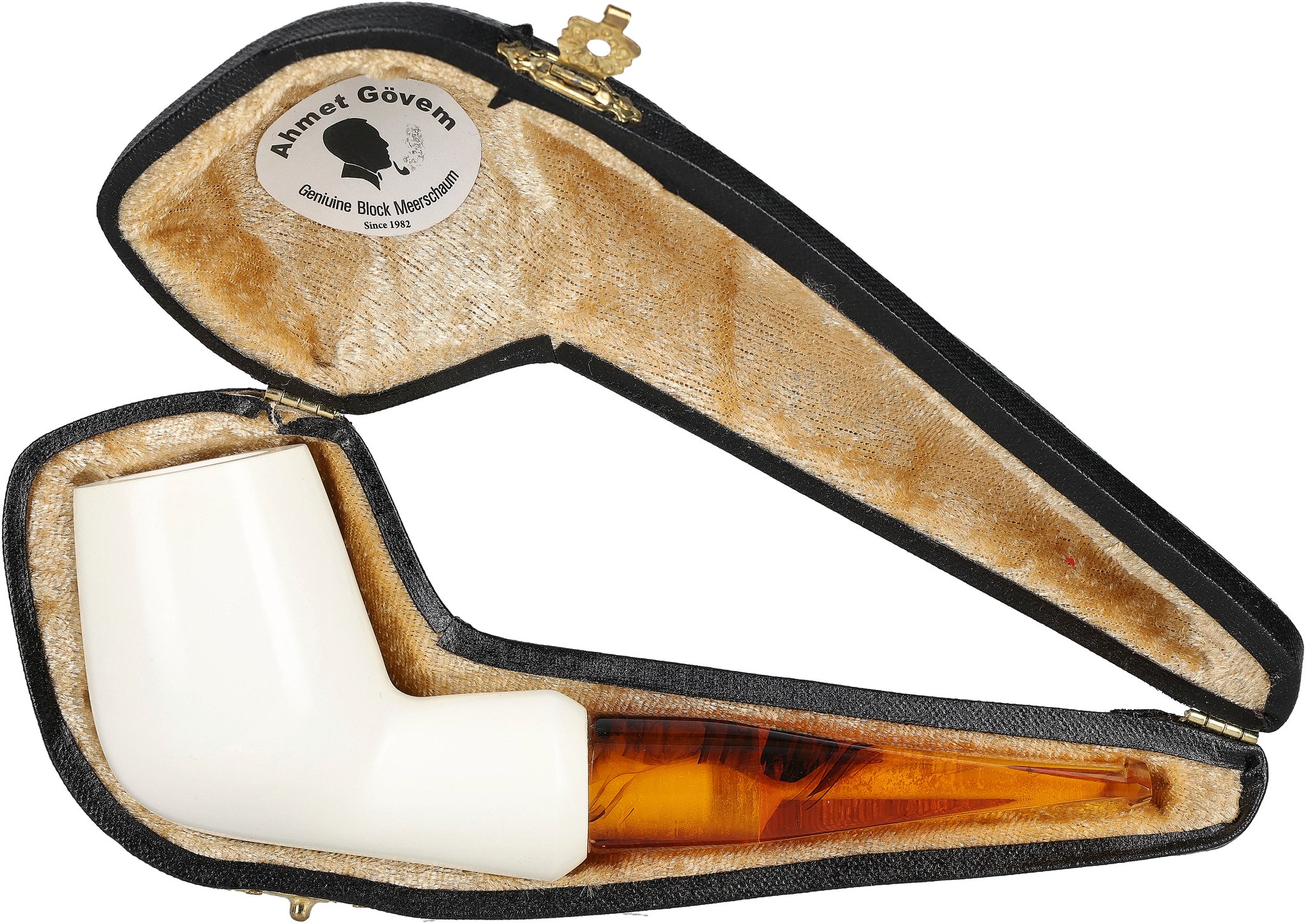 White Pipes Meerschaum Apple_07
