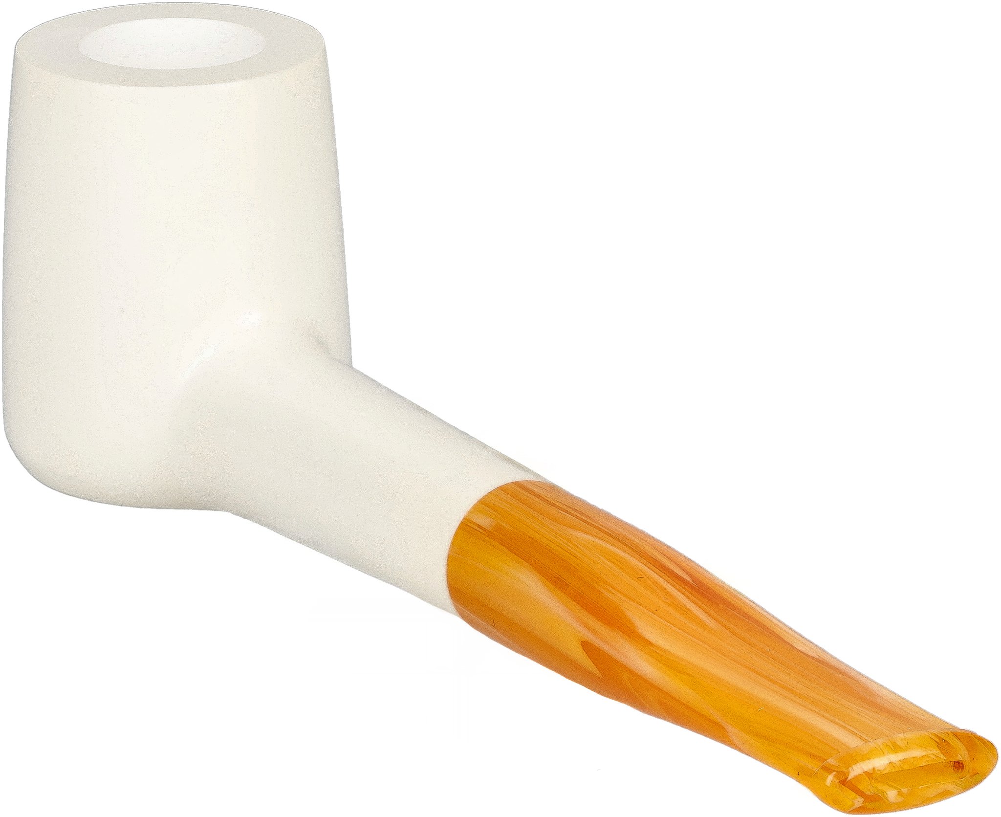 White Pipes Meerschaum Chimney Groß_02