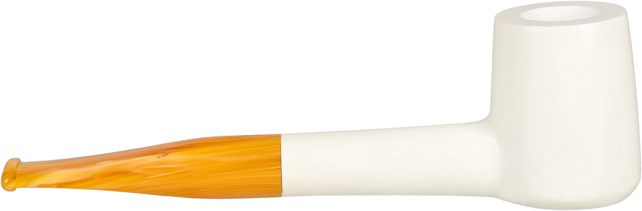 White Pipes Meerschaum Chimney Groß_05
