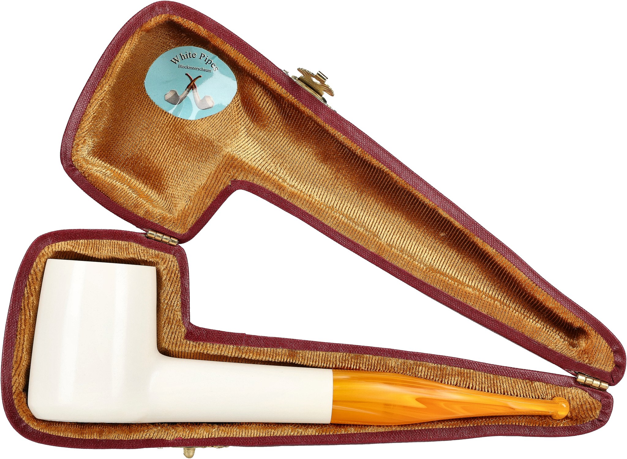 White Pipes Meerschaum Chimney Groß_07