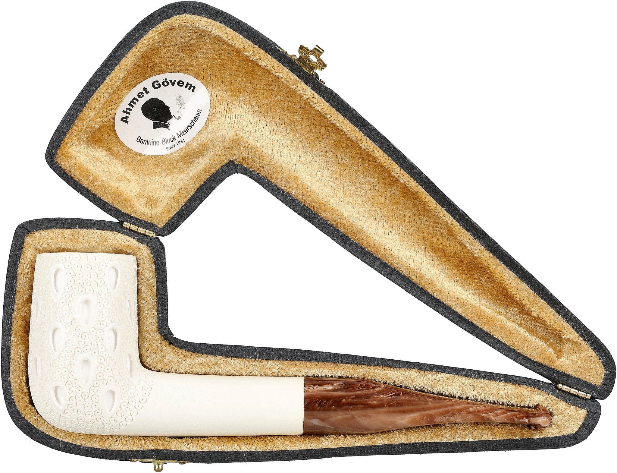 White Pipes Meerschaum Chimney Groß_07