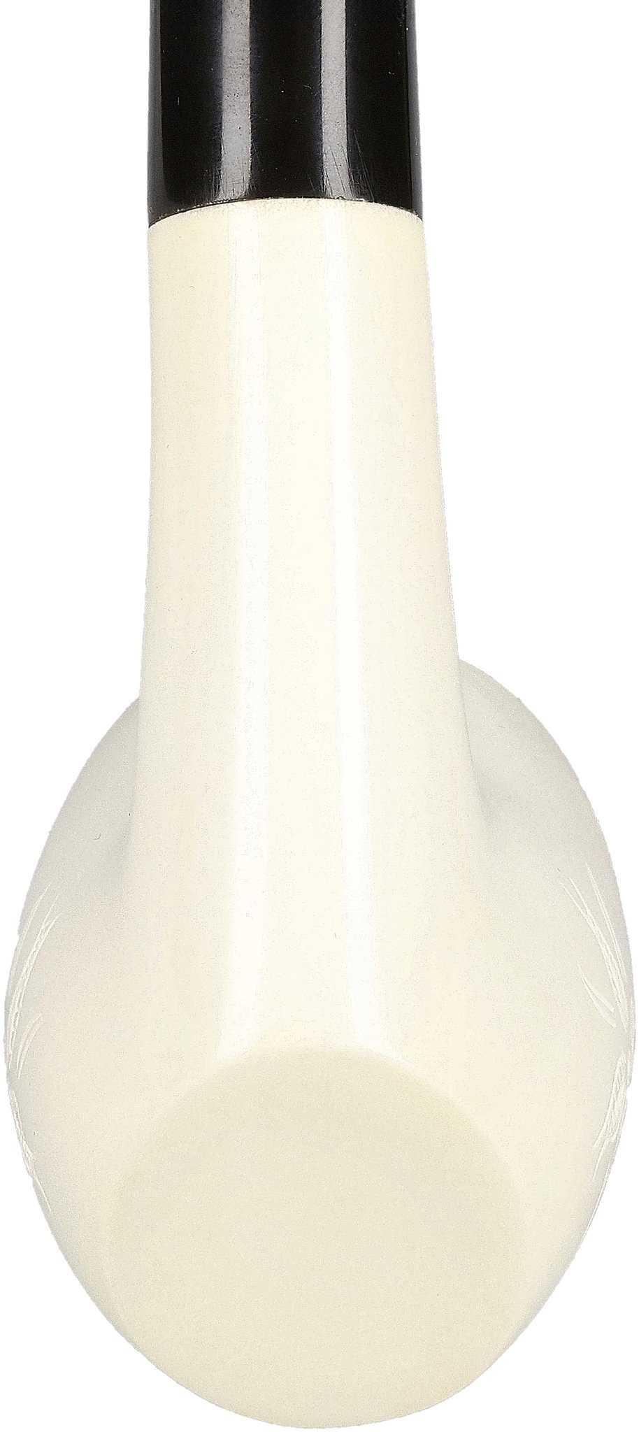 White Pipes Meerschaum Bent Groß_04