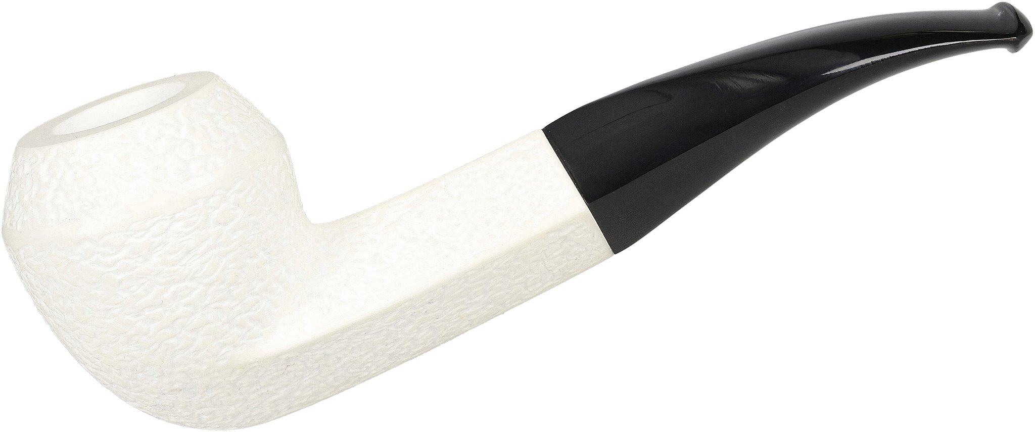 White Pipes Meerschaum Bulldog Groß_01