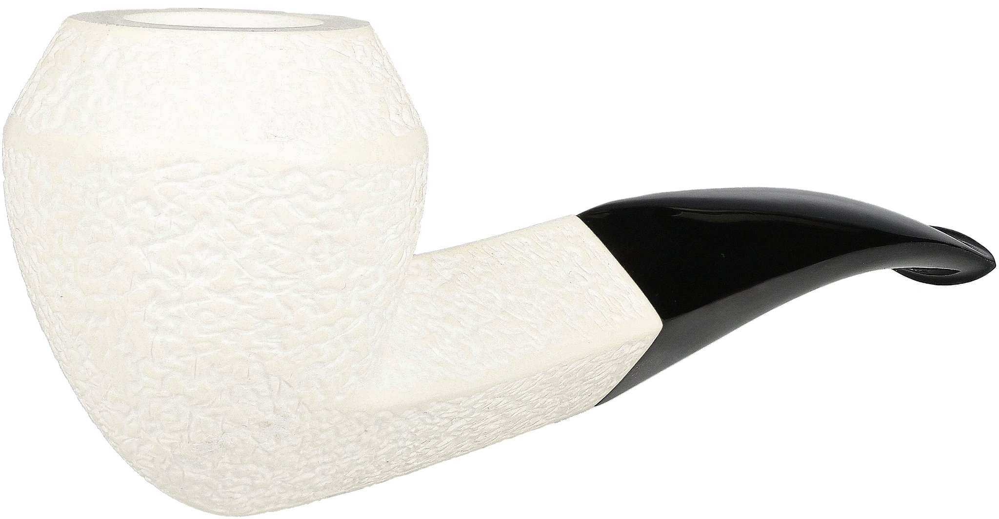 White Pipes Meerschaum Bulldog Groß_03