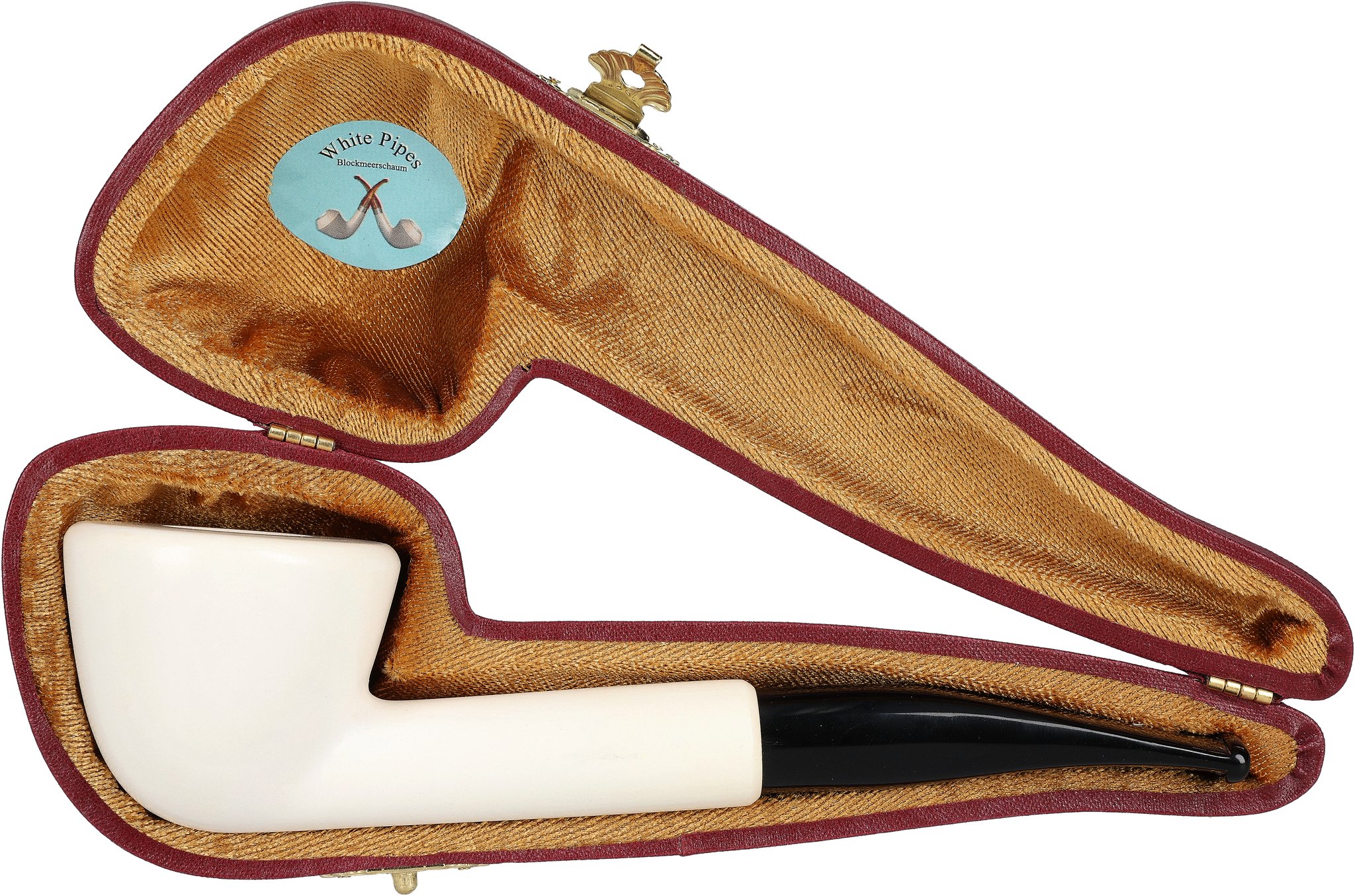 White Pipes Meerschaum Dublin Groß_07