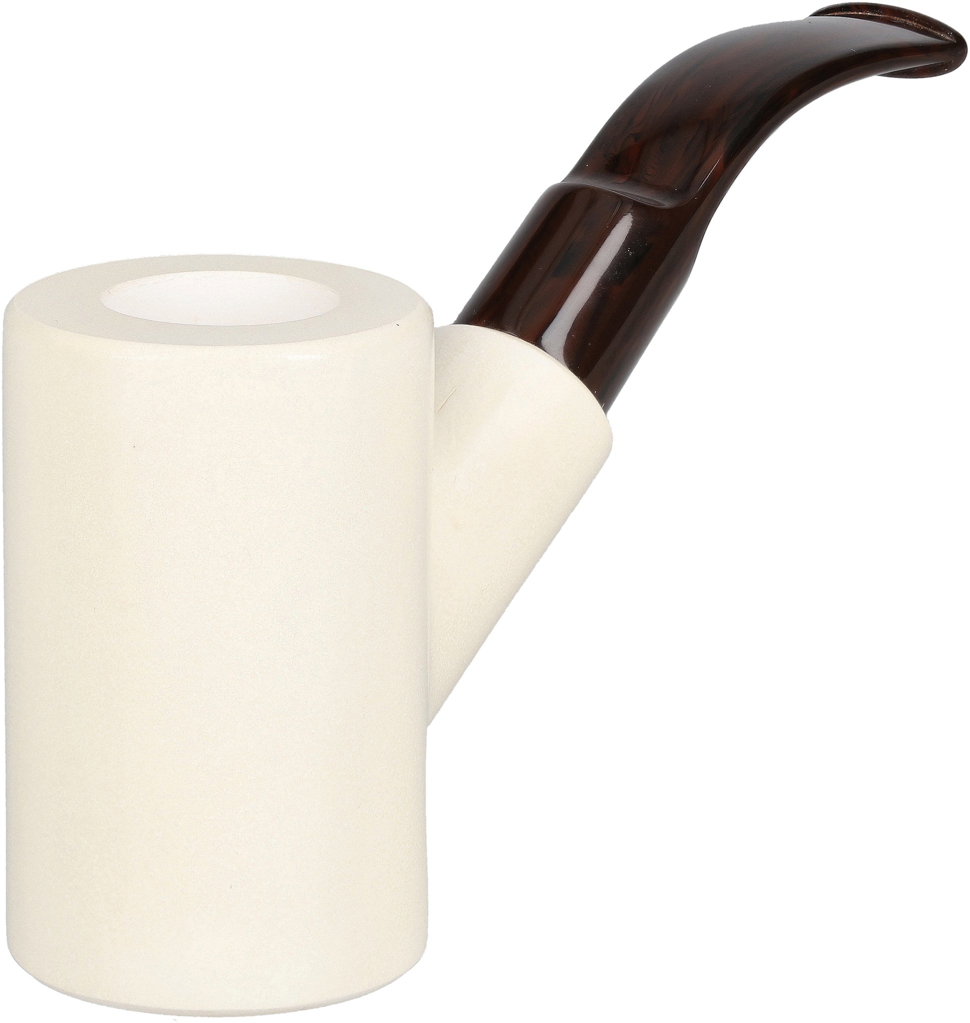 White Pipes Meerschaum Poker Groß_03