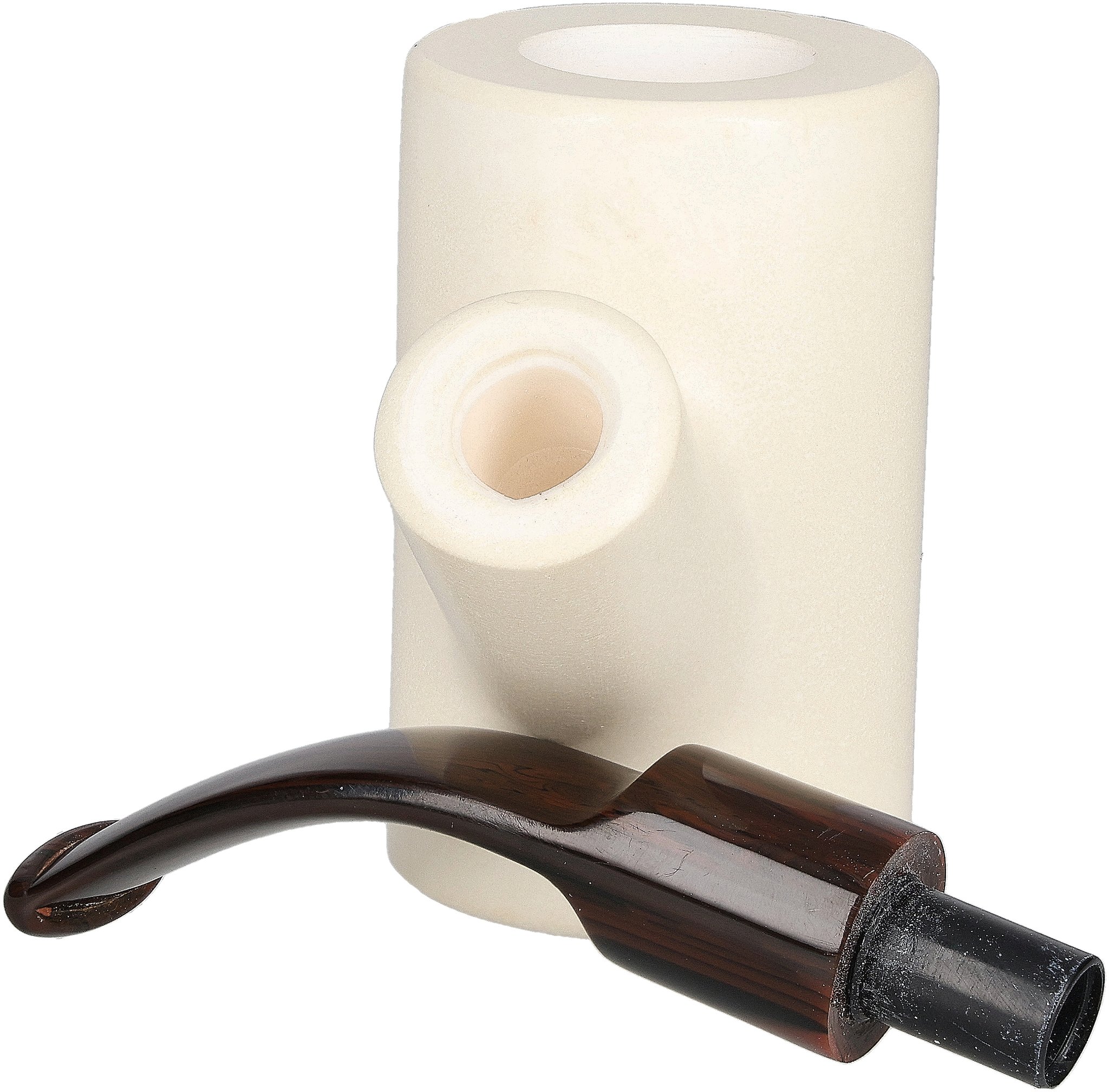 White Pipes Meerschaum Poker Groß_06
