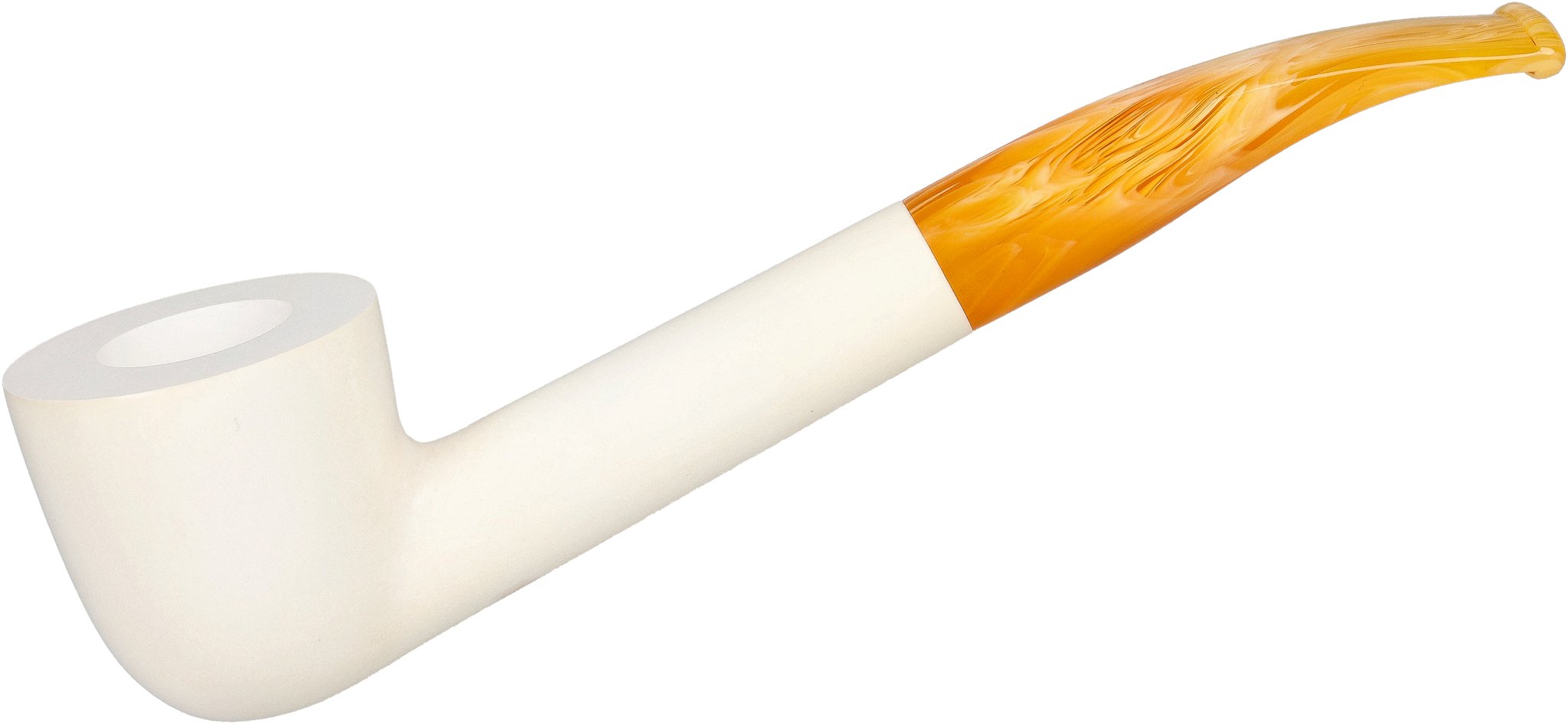 White Pipes Meerschaum Dublin Groß_01