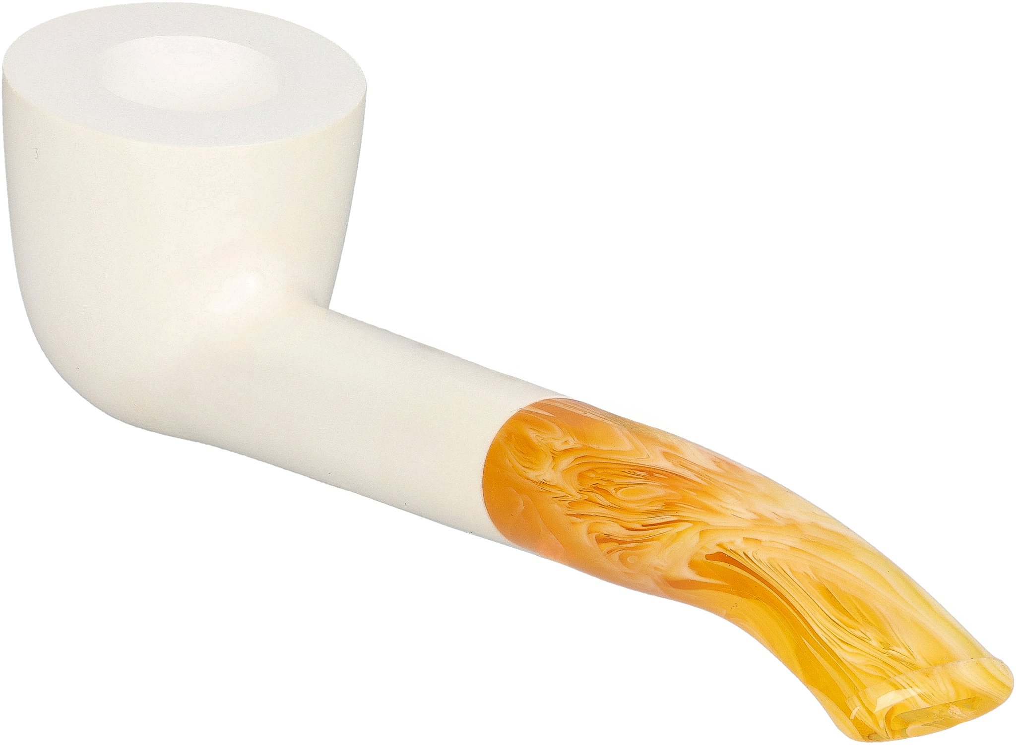 White Pipes Meerschaum Dublin Groß_02