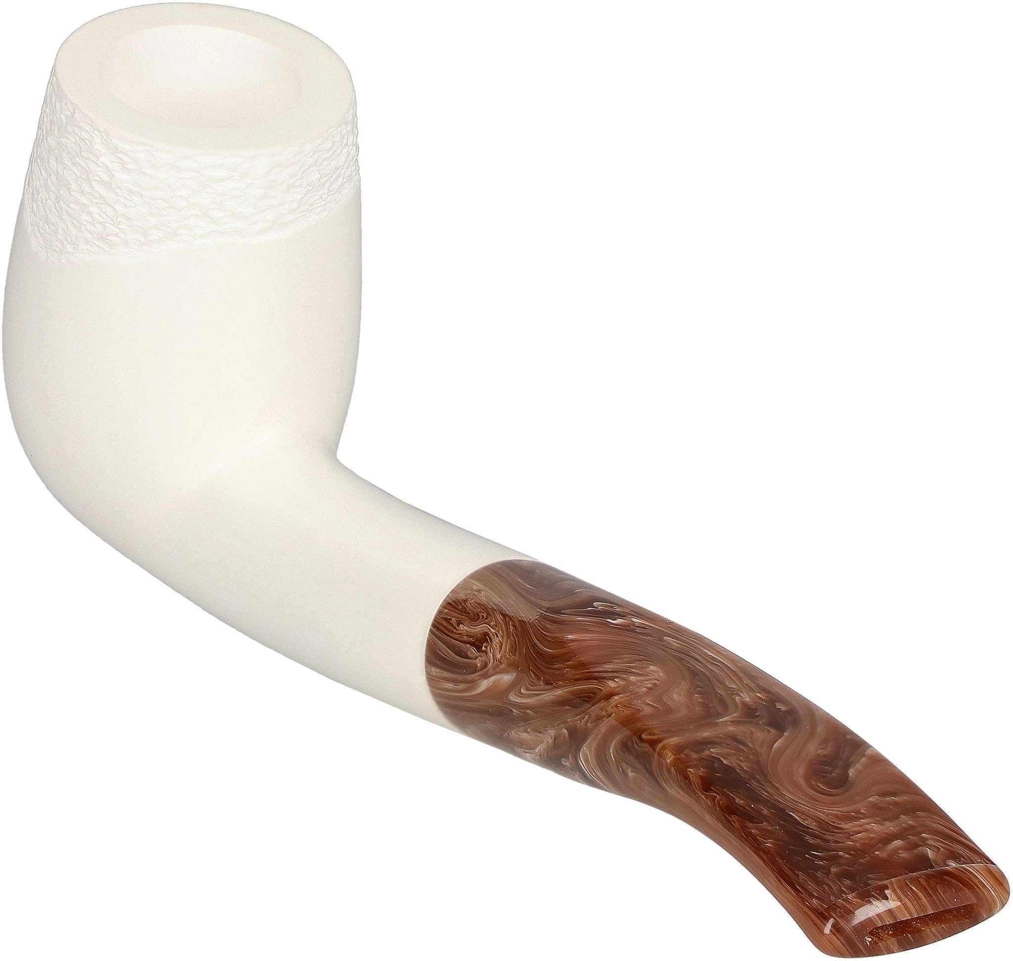 White Pipes Meerschaum Chimney Groß_02