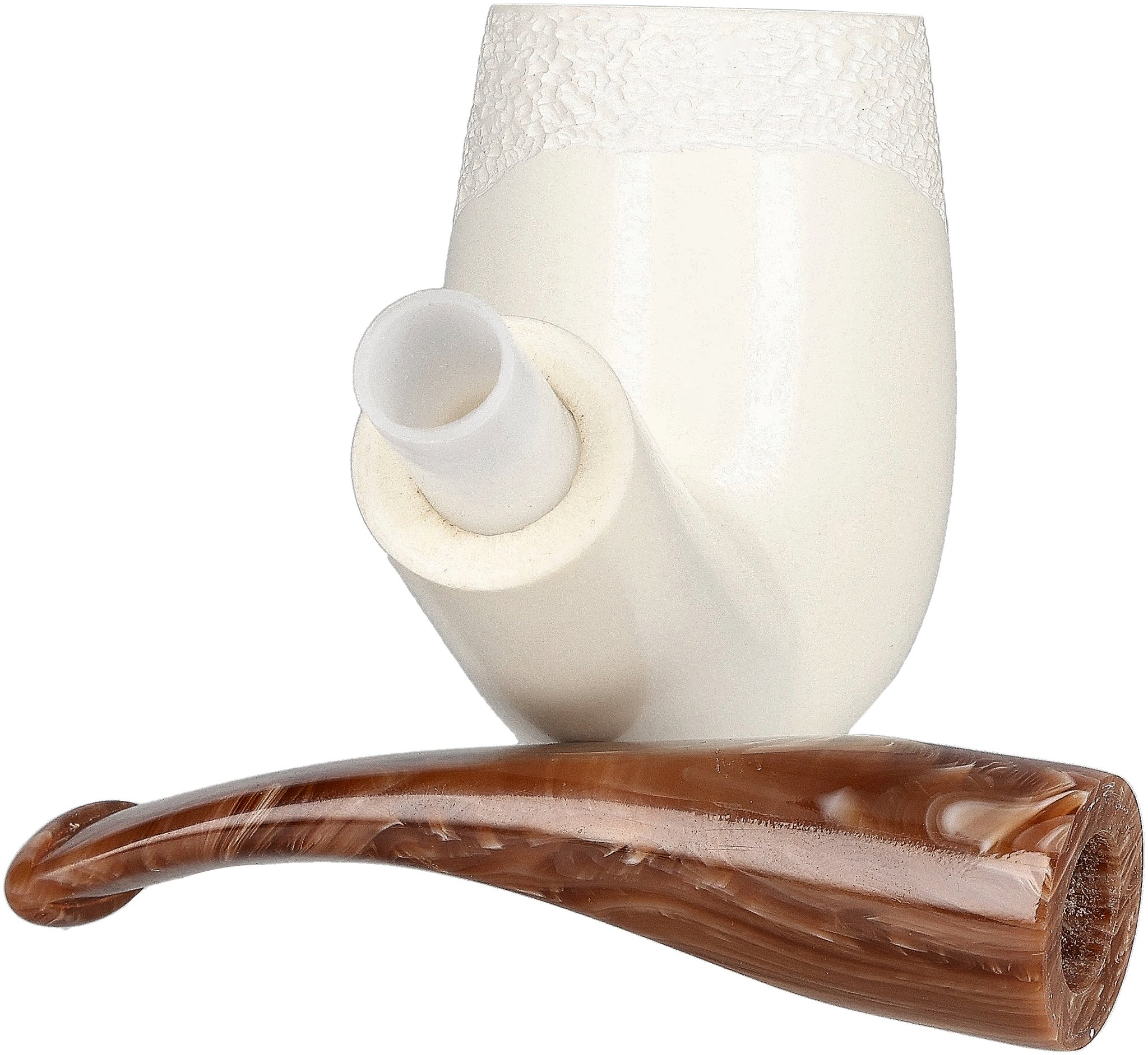 White Pipes Meerschaum Chimney Groß_06