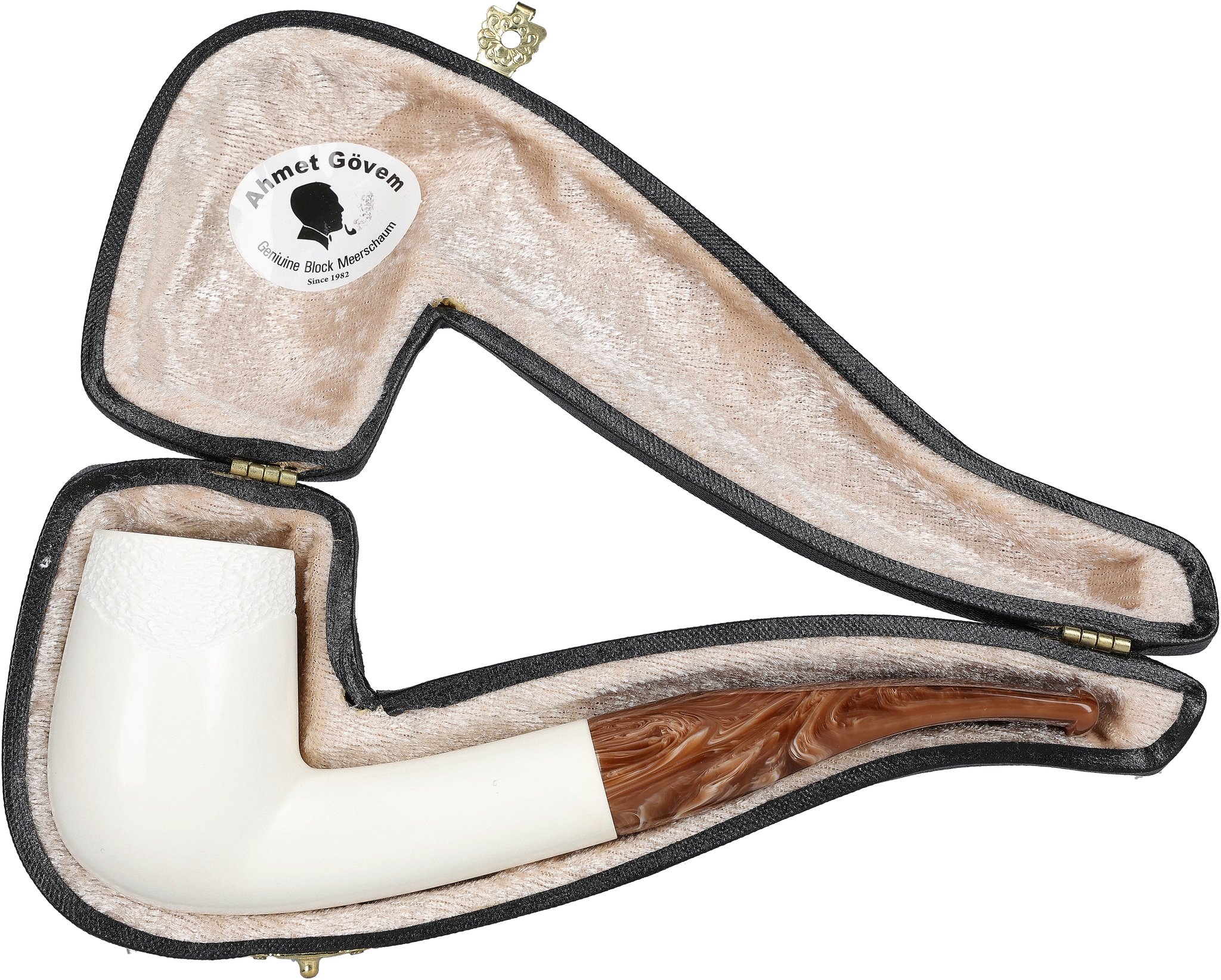 White Pipes Meerschaum Chimney Groß_07