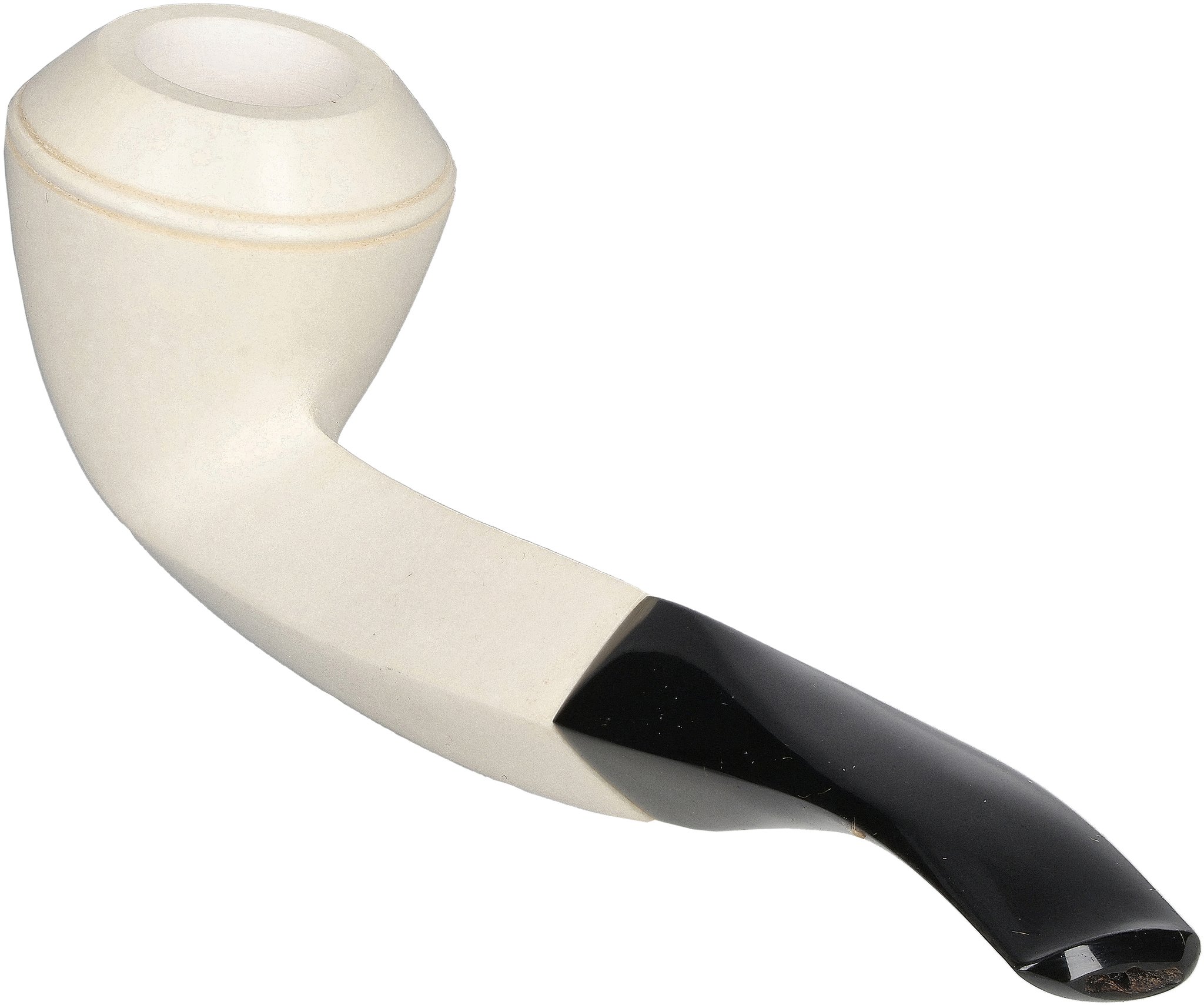 White Pipes Meerschaum Bulldog Groß_02