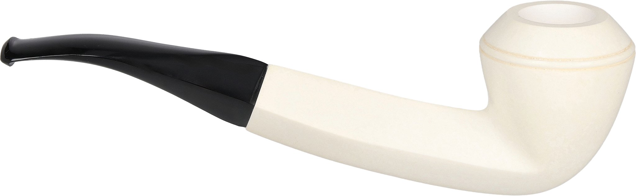 White Pipes Meerschaum Bulldog Groß_05