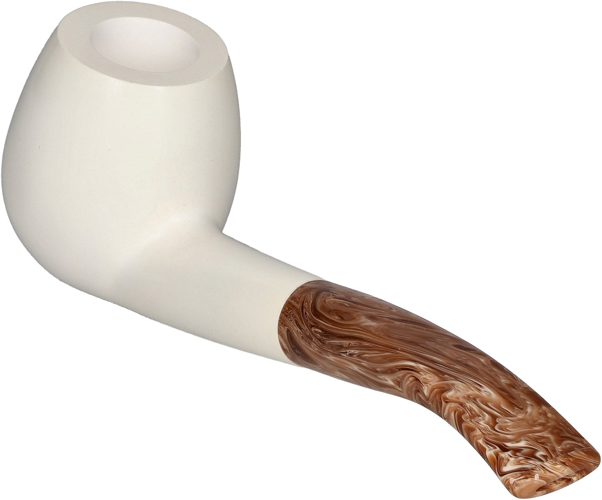 White Pipes Meerschaum Apple XL_02