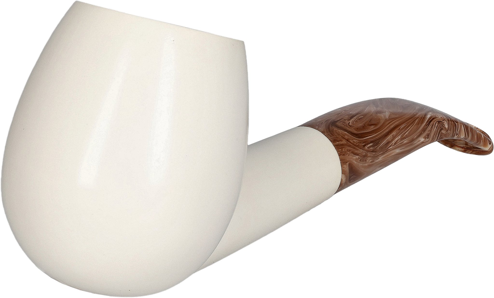 White Pipes Meerschaum Apple XL_03