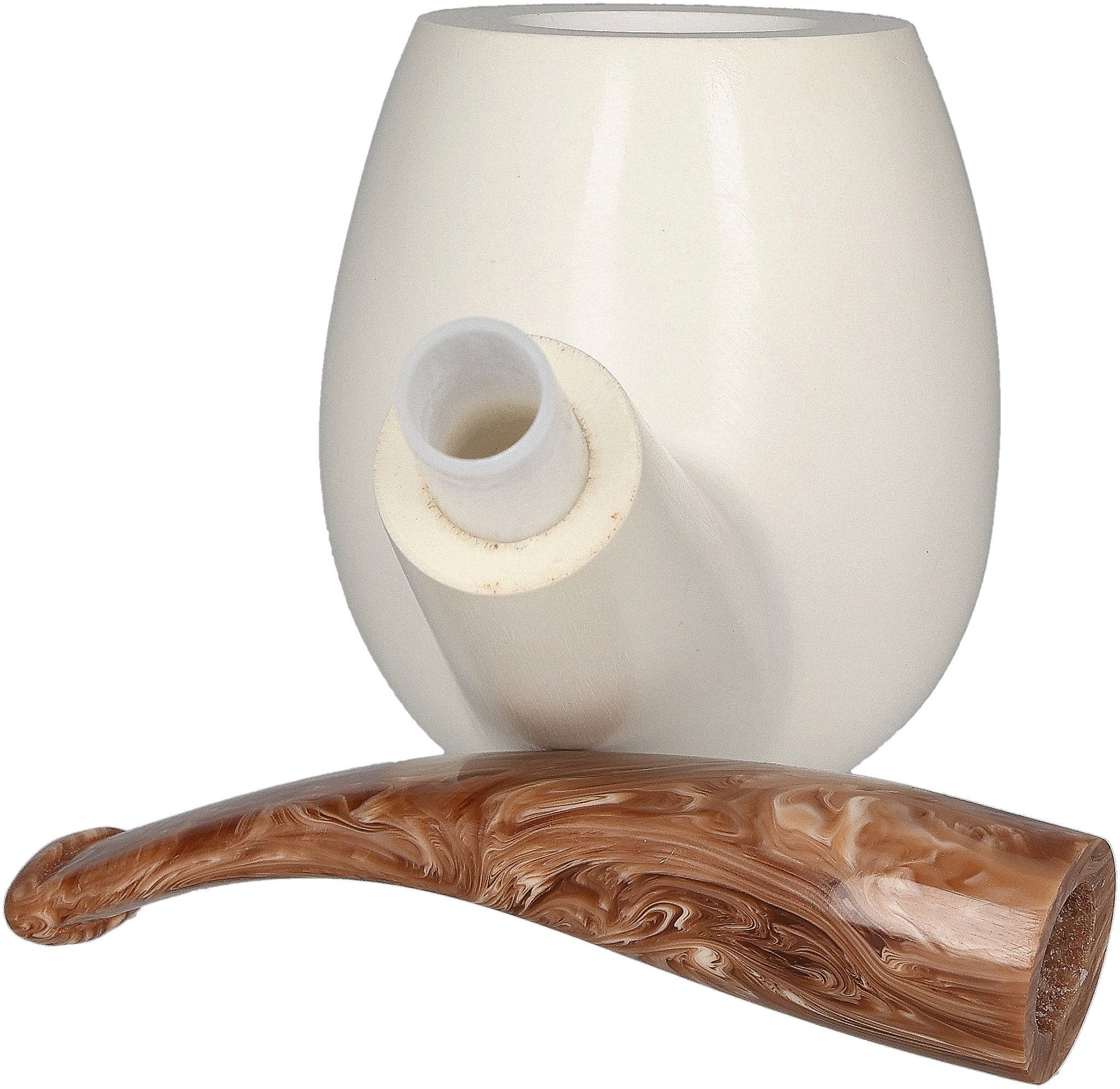 White Pipes Meerschaum Apple XL_06