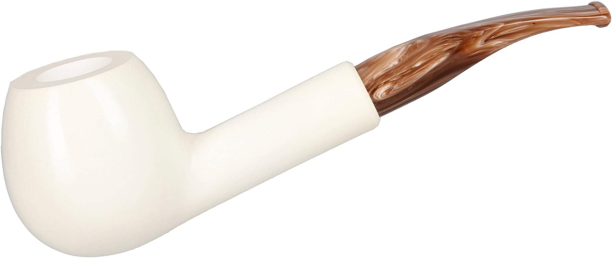 White Pipes Meerschaum Apple XL_01
