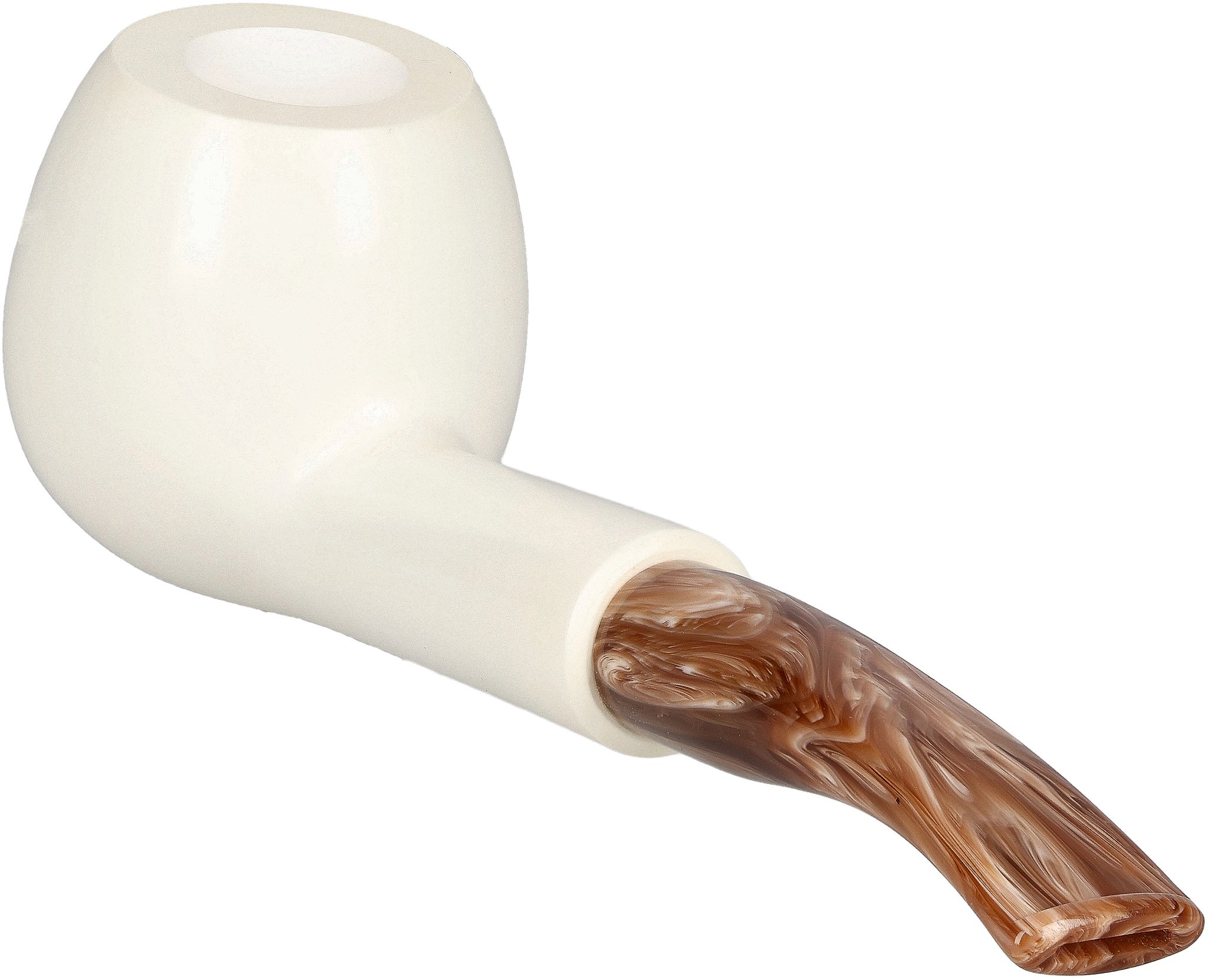 White Pipes Meerschaum Apple XL_02