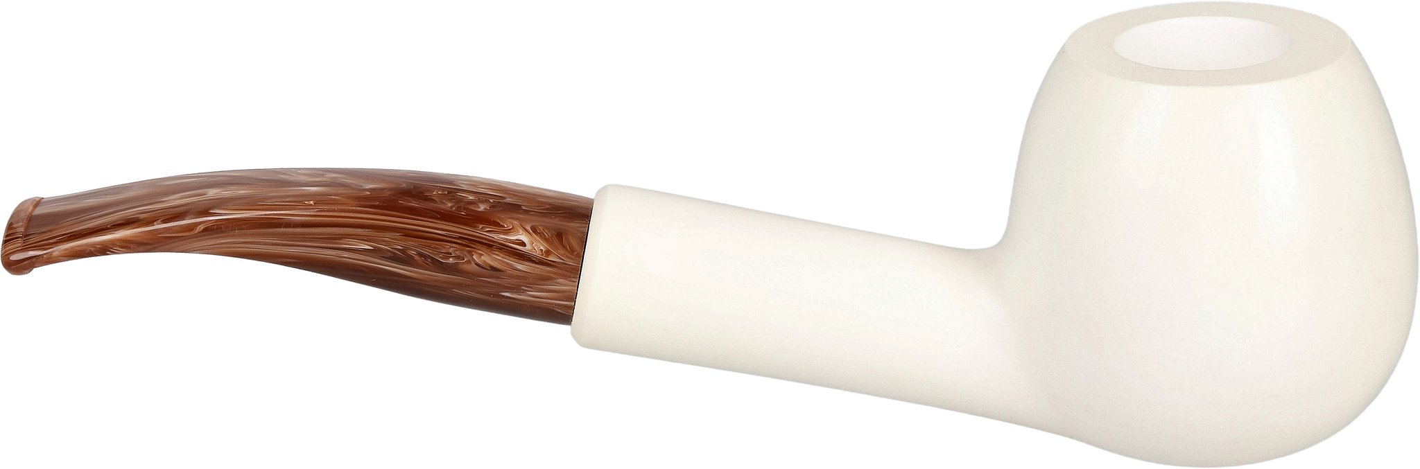 White Pipes Meerschaum Apple XL_05