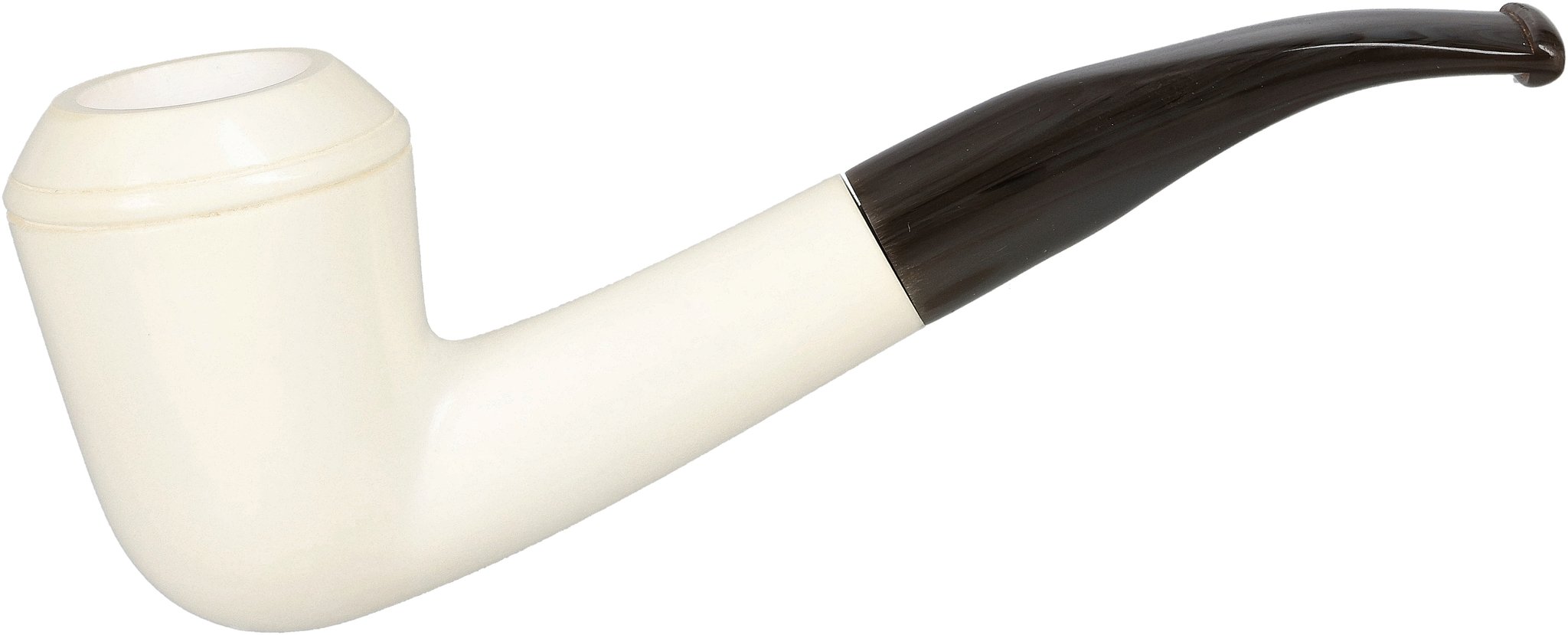 White Pipes Meerschaum Bulldog XL_01