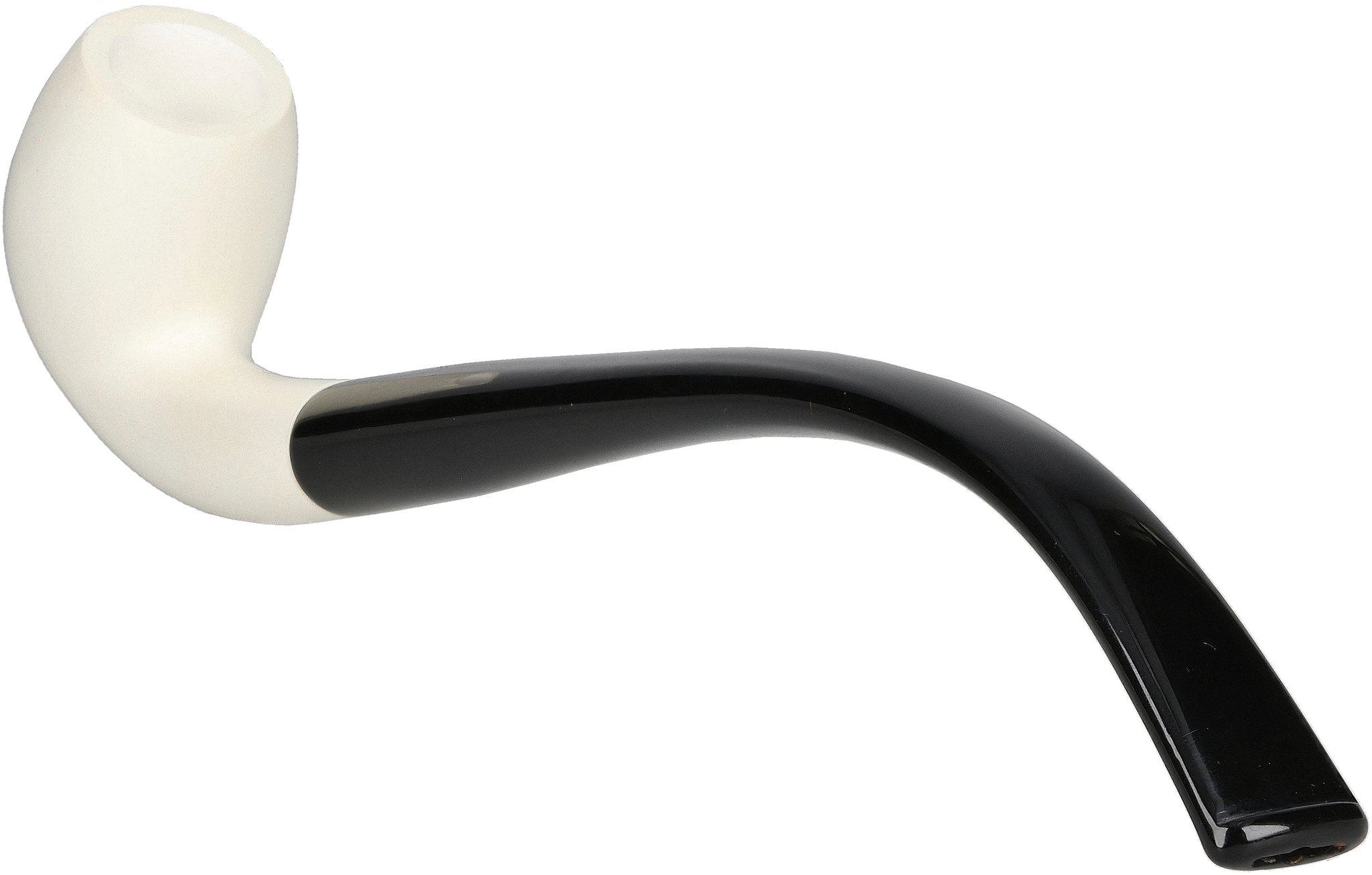 White Pipes Meerschaum Churchwarden Bent_02