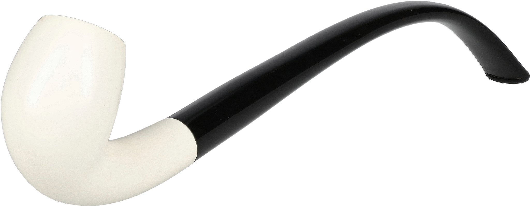 White Pipes Meerschaum Churchwarden Bent_03