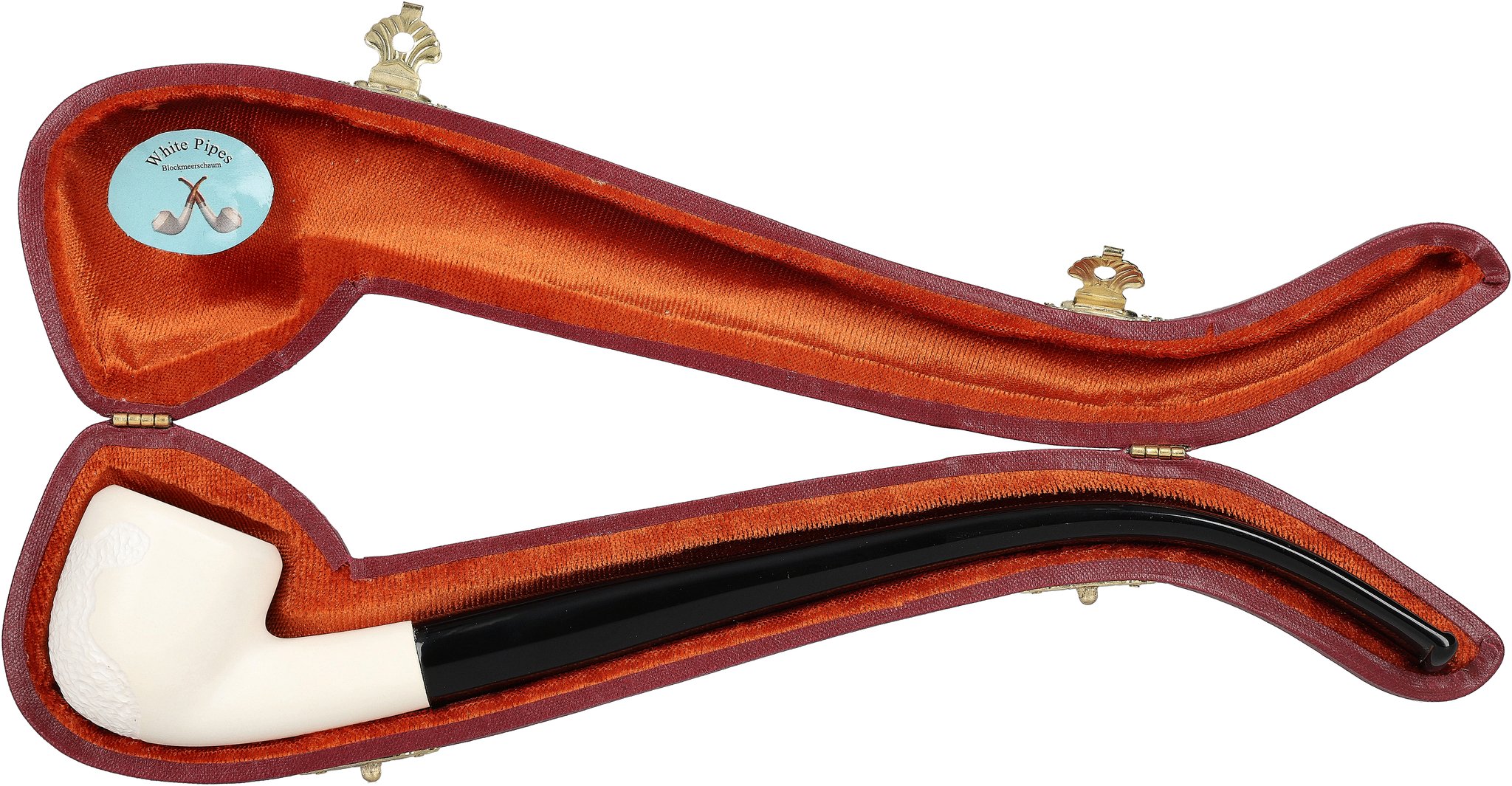 White Pipes Meerschaum Churchwarden Pot_07