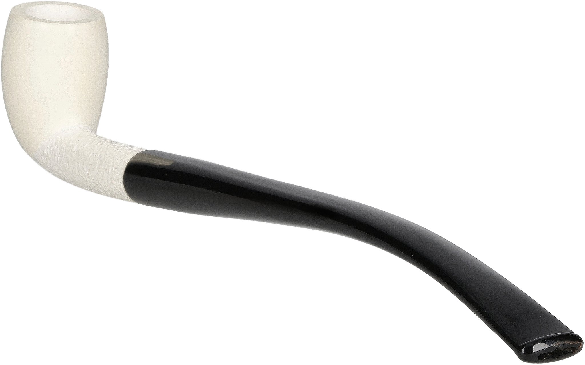 White Pipes Meerschaum Churchwarden Bent_02
