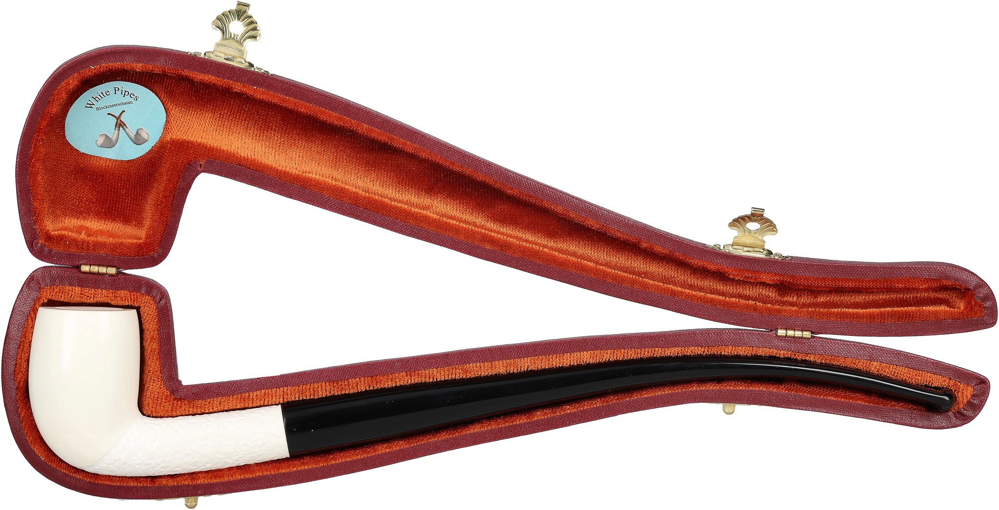 White Pipes Meerschaum Churchwarden Bent_07
