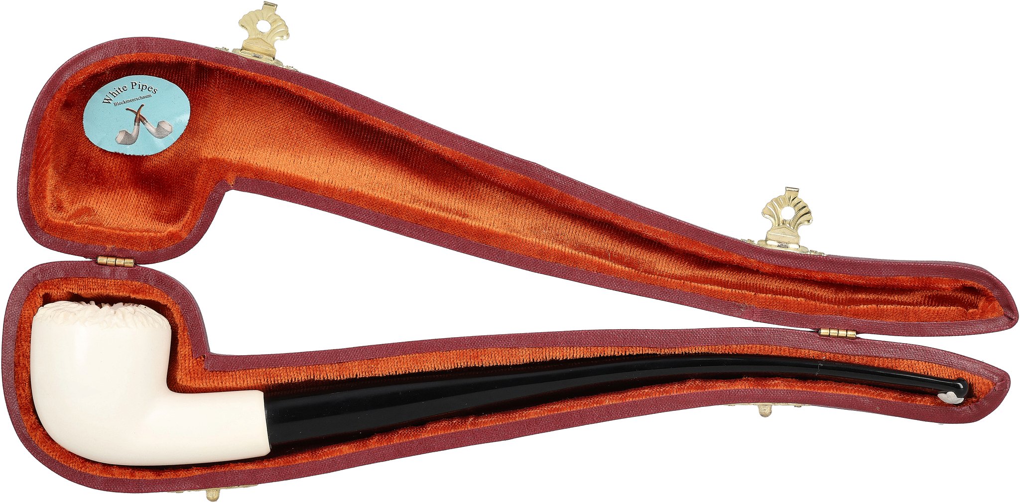 White Pipes Meerschaum Churchwarden Pot_07