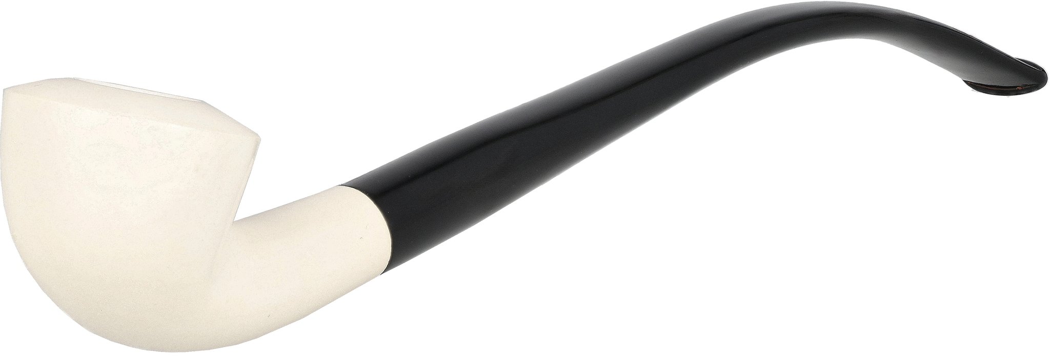 White Pipes Meerschaum Churchwarden Bent Dublin_03