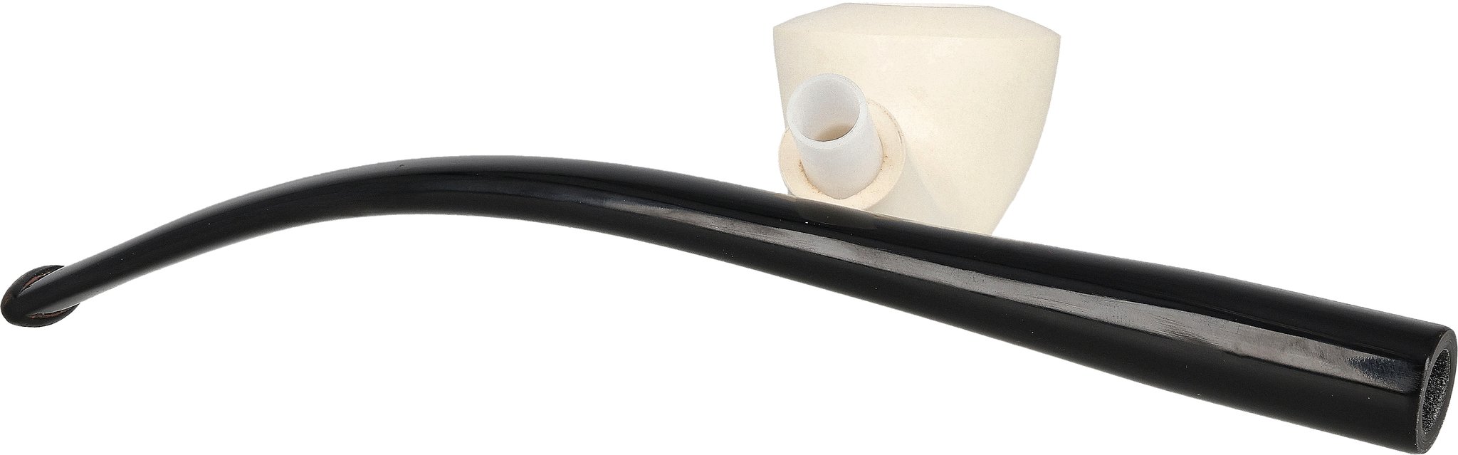 White Pipes Meerschaum Churchwarden Bent Dublin_06