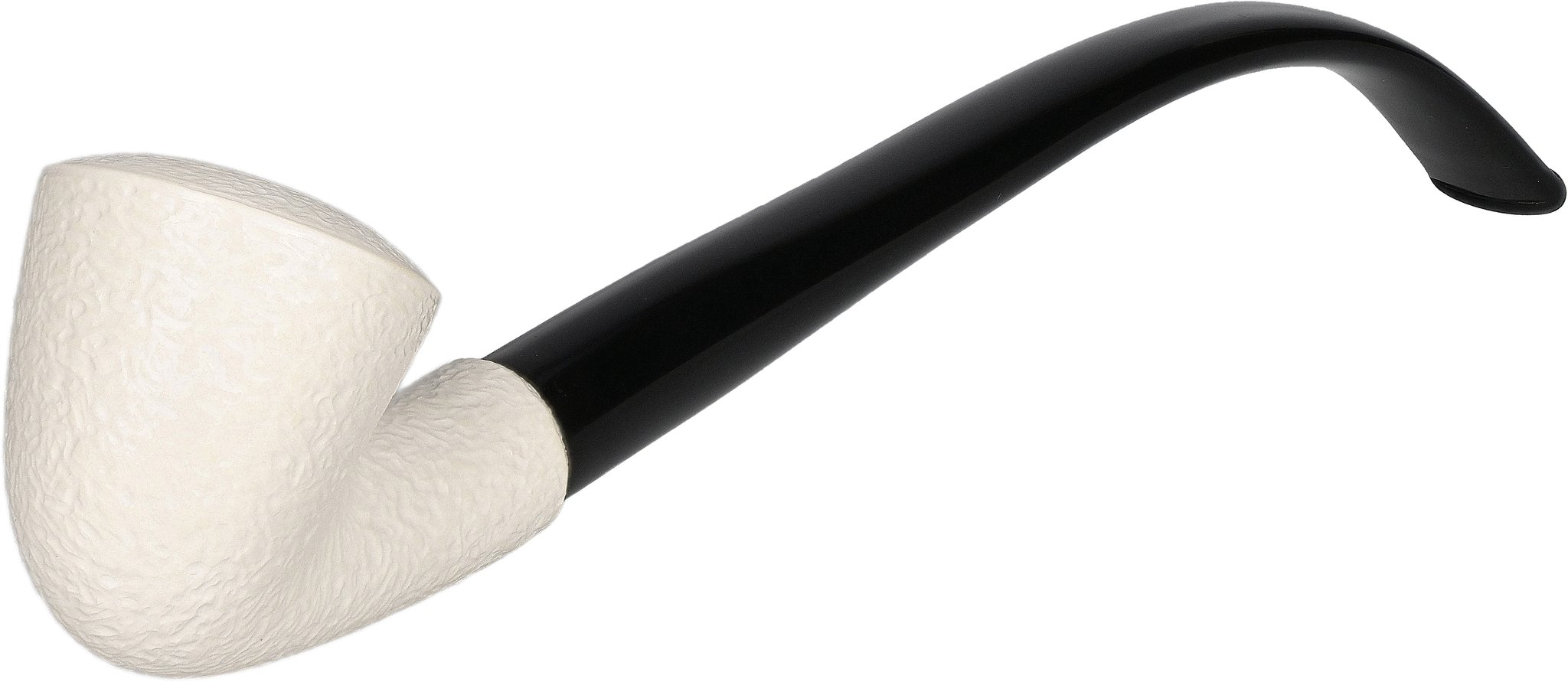 White Pipes Meerschaum Churchwarden Bent Calabash_03