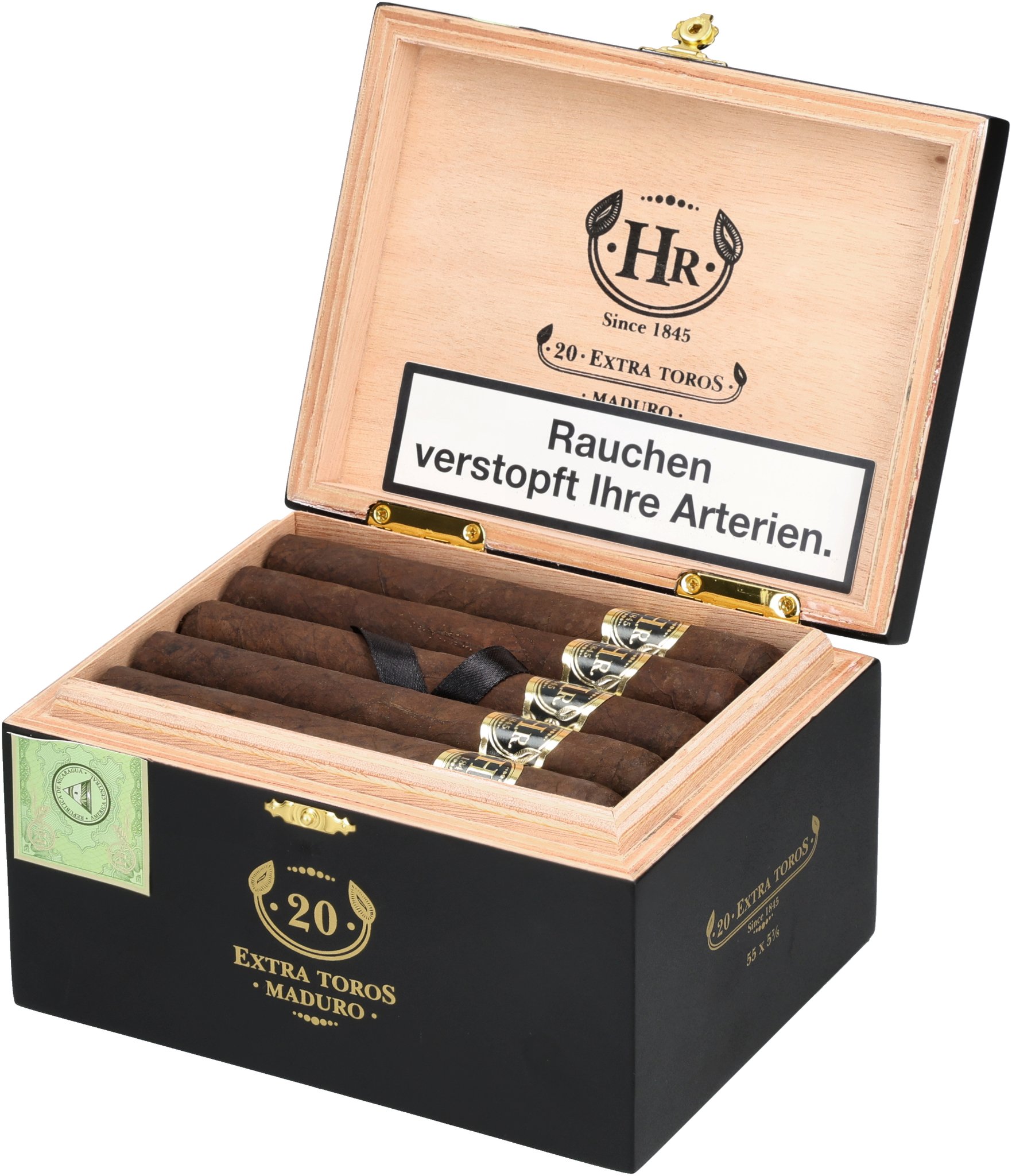 HR Black Extra Toro_Kiste