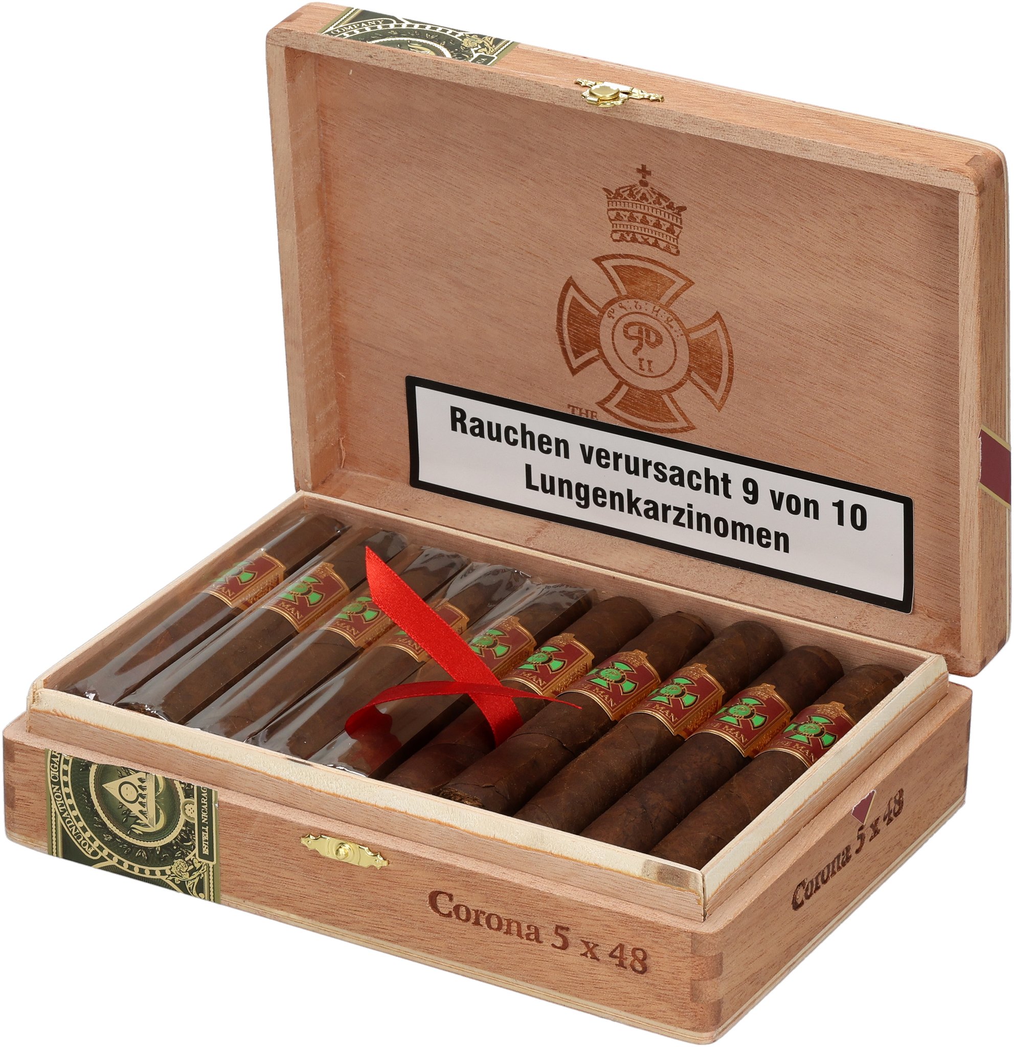 Wise Man Maduro Corona box open