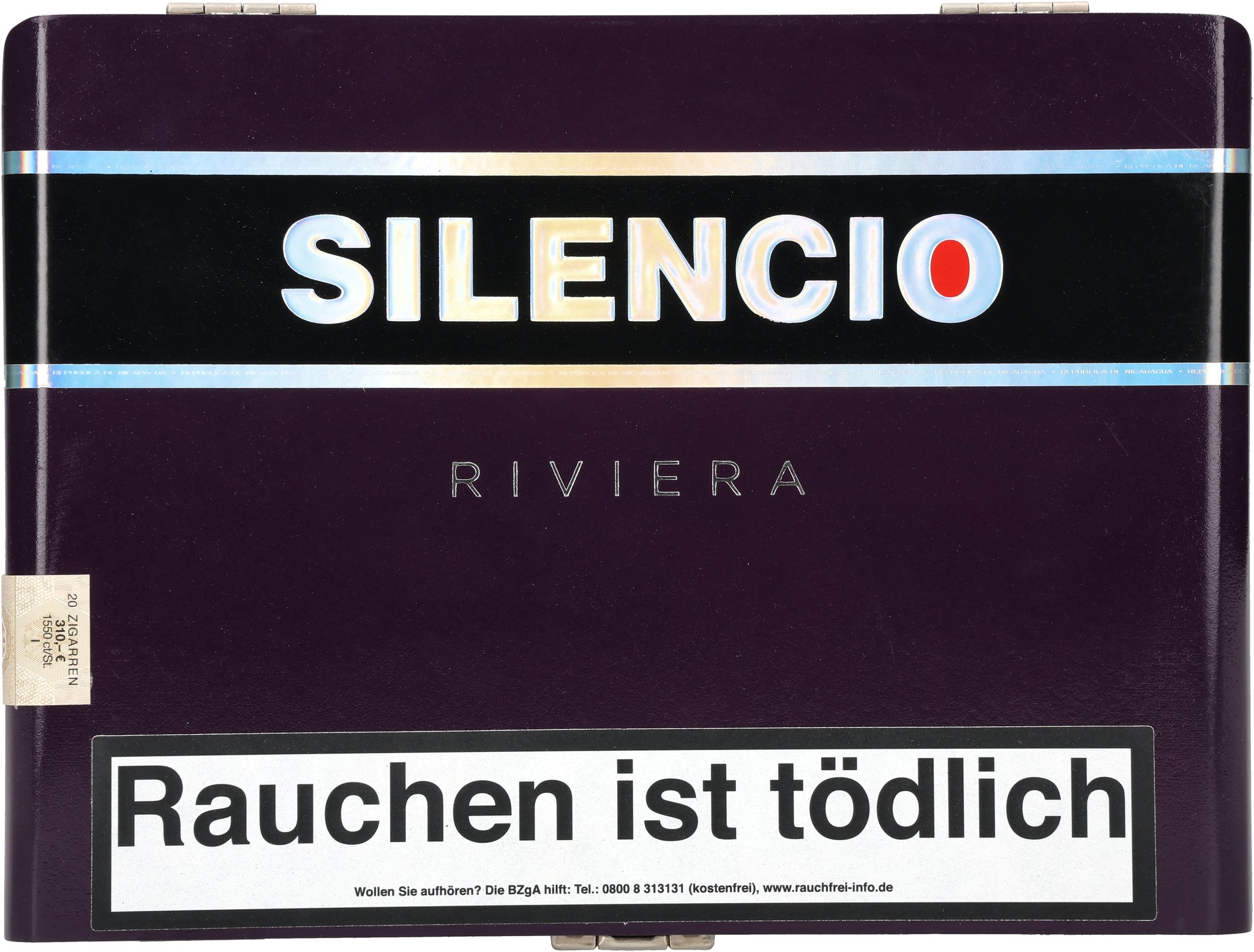 Riviera Robusto box front