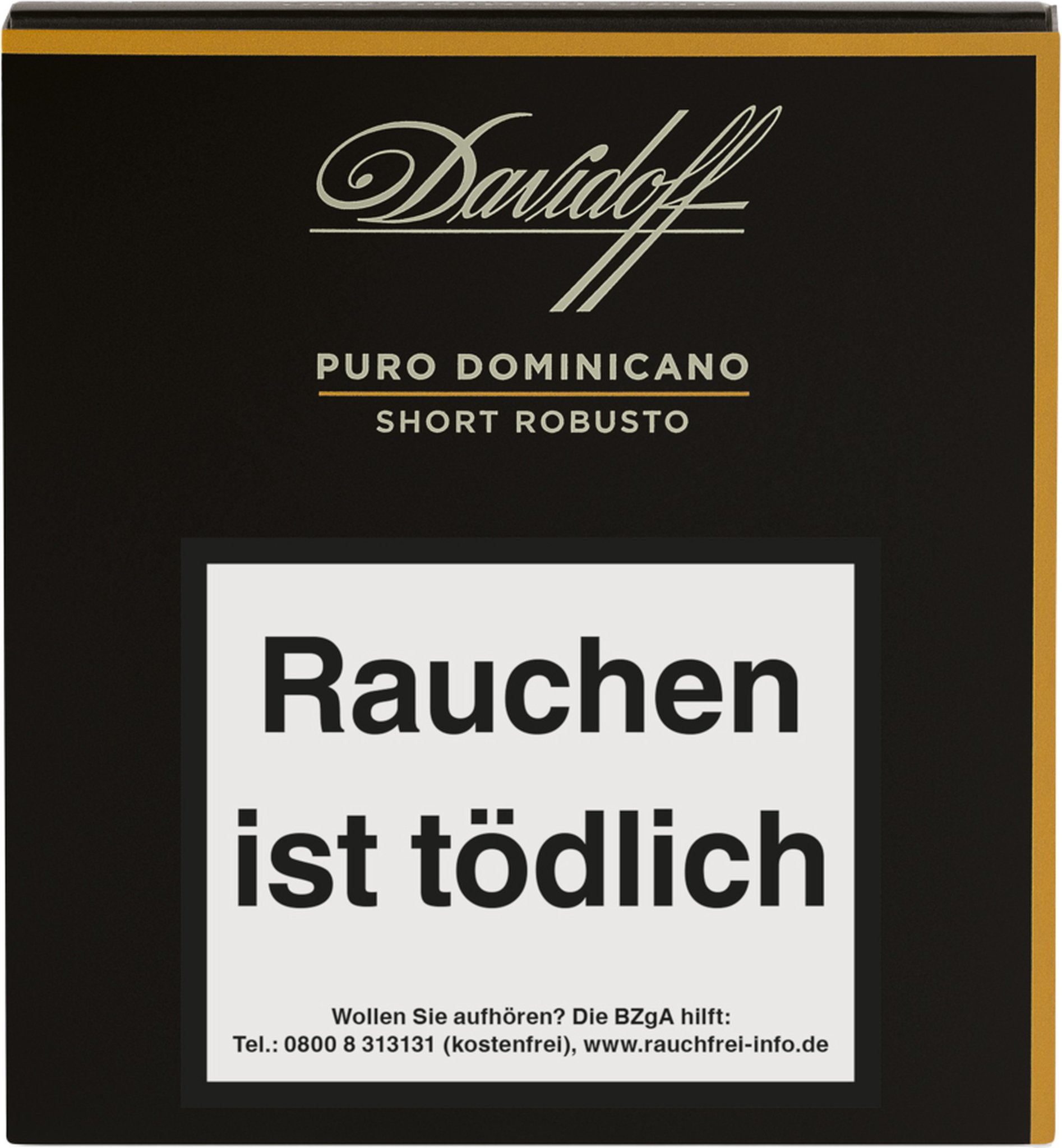 Short Robusto box front