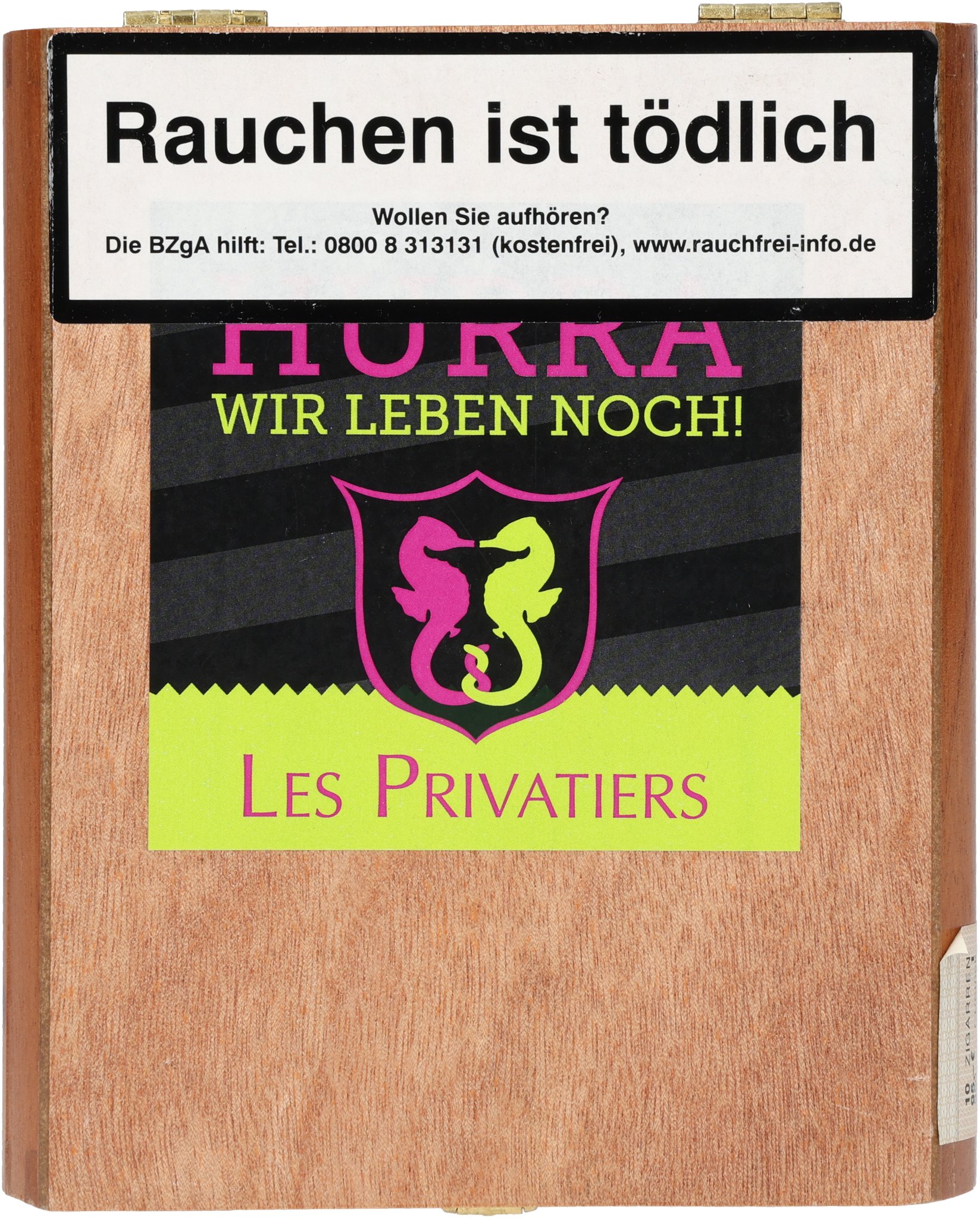 Robusto Maduro box front