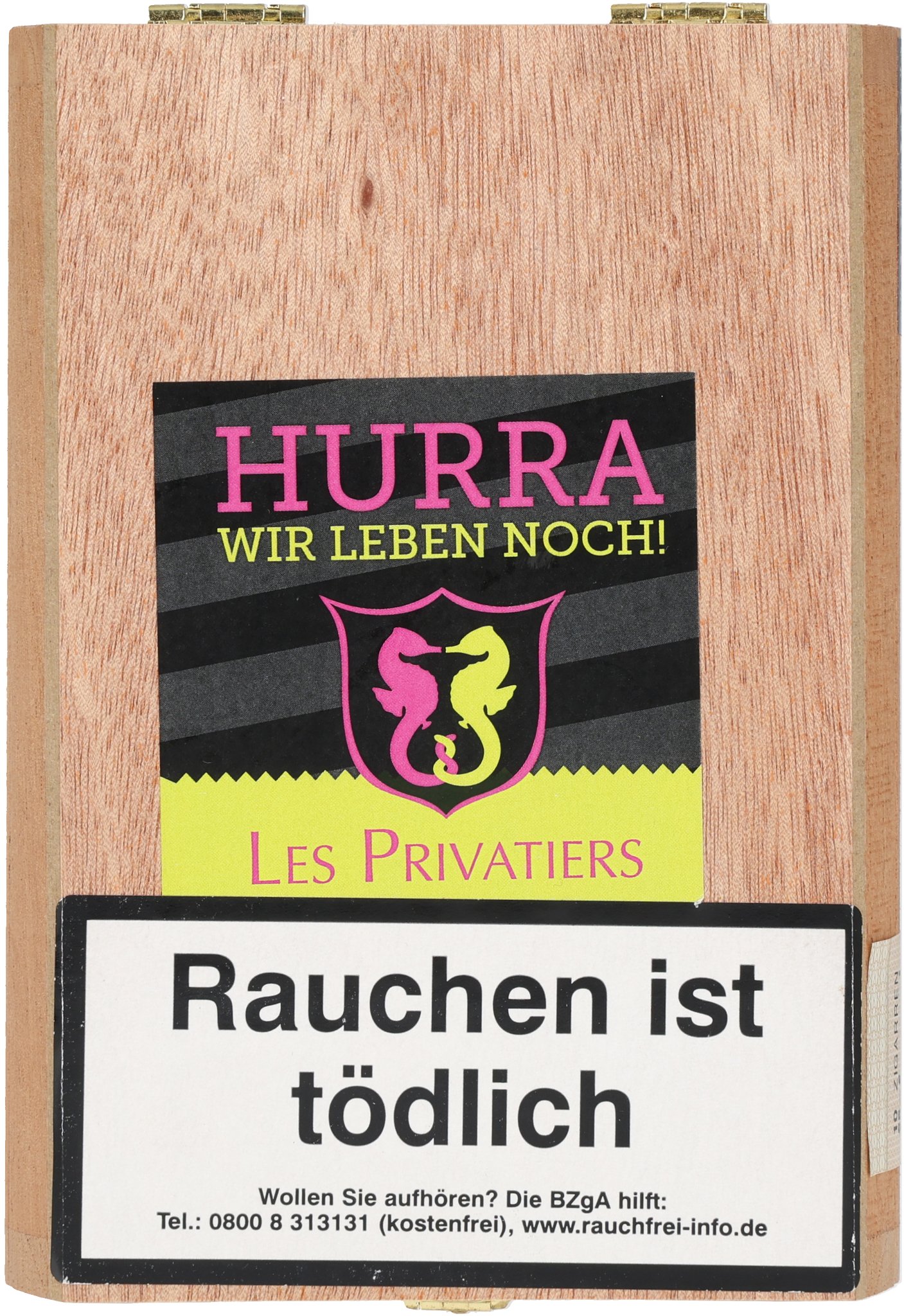 Petit Corona box front