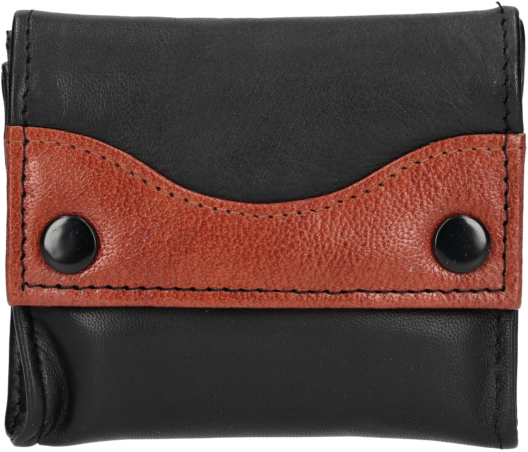 Bodenbeutel Schwarz/Braun Klein 01