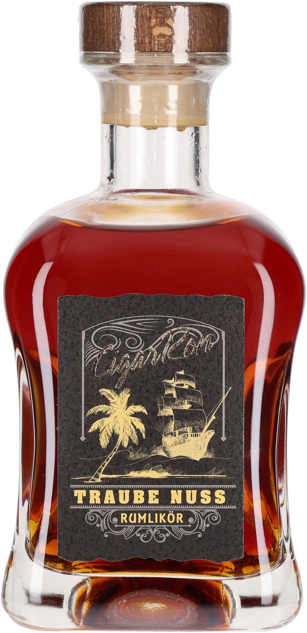 CigarRon Traube-Nuss bottle front